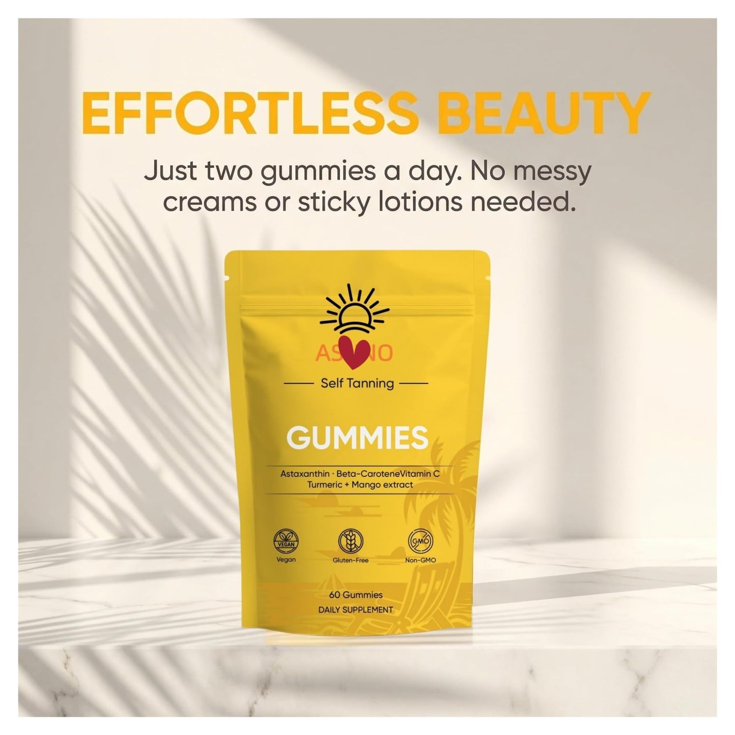 Tanning Gummies, Supports Skin Health
