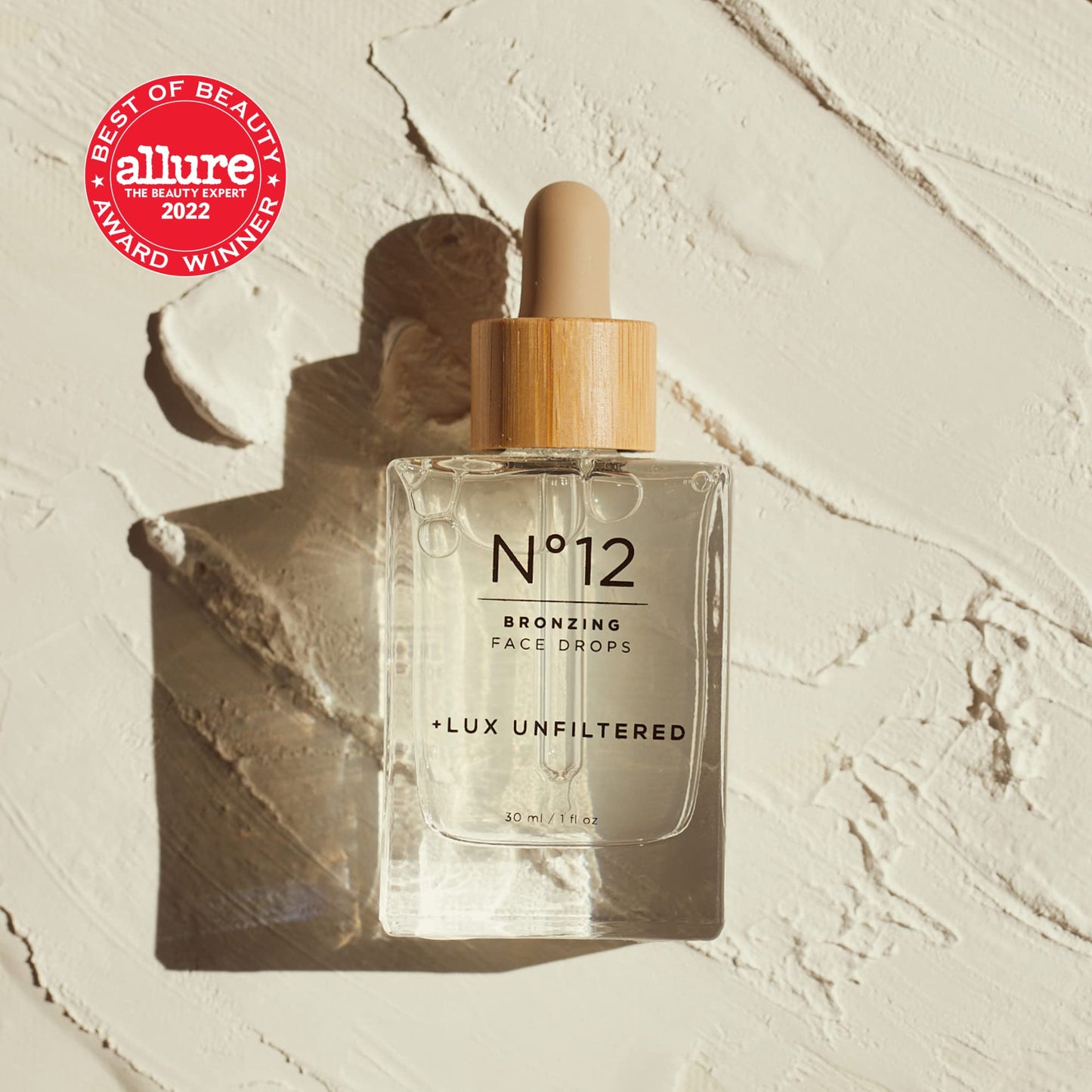 + Lux Unfiltered Golden Hour Set with N°32 Gradual Hydrating Self Tanner in Santal and N°12 Bronzing Self Tanning Face Drops