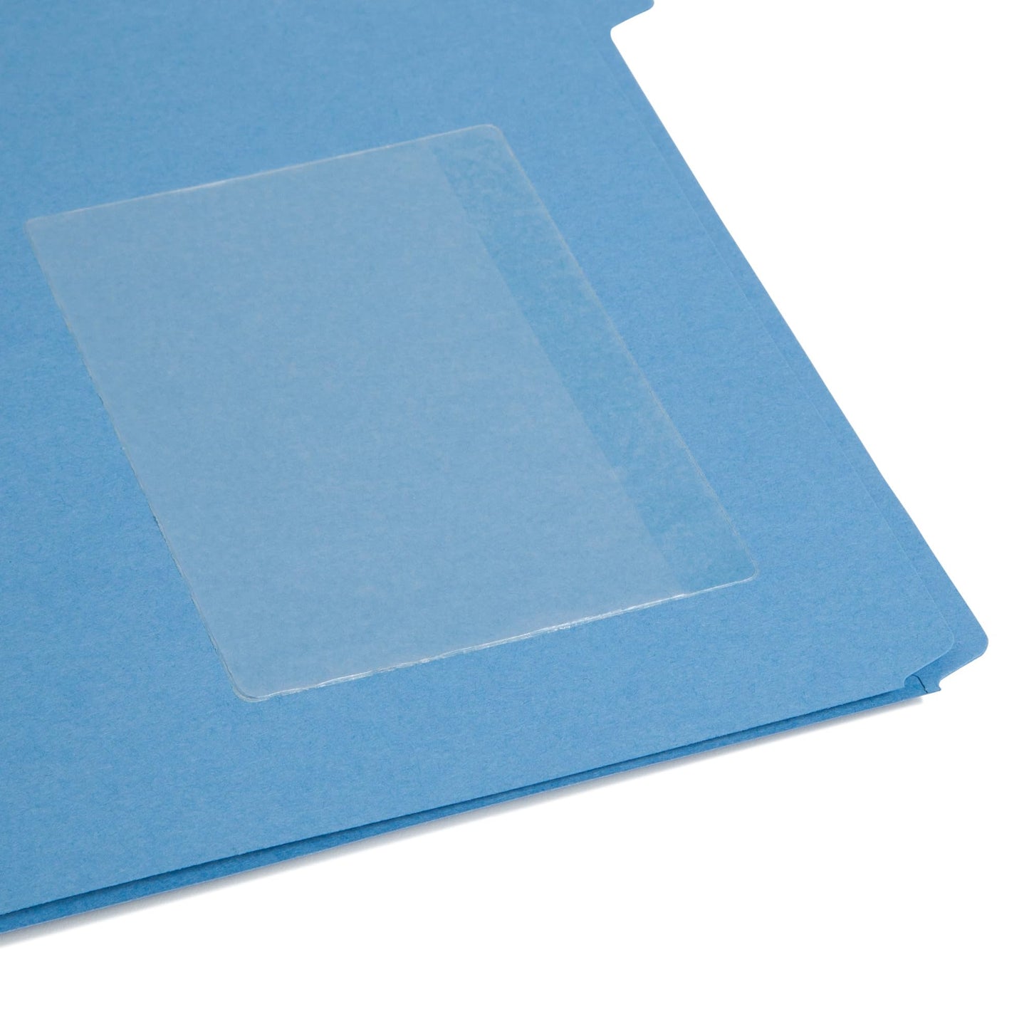 Smead Self-Adhesive Poly Pocket, Document Size, Clear Pockets, Storage Labels, 100 per Box, 135 Mm W x 92 Mm H, 68153