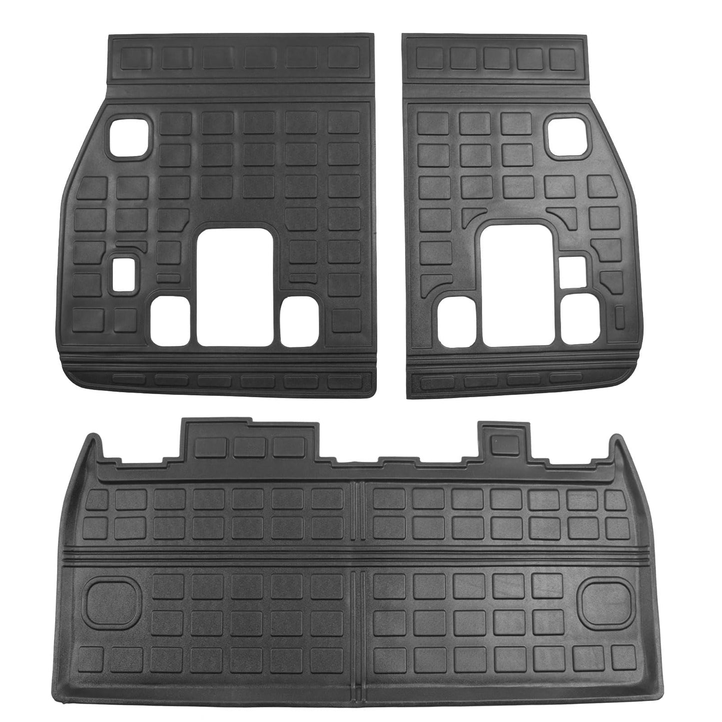 powoq Trunk Mat Compatible with 2022-2026 Kia Carnival Cargo Liner All Season Protection Rear Backrest Mat Replacement for 2022-2024 2025 2026 Kia Carnival Accessories