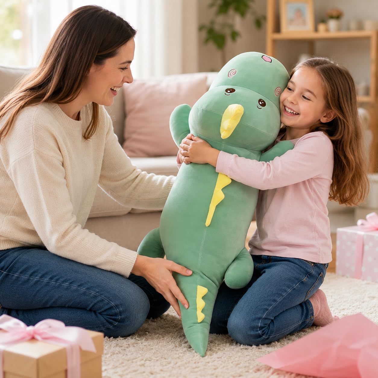 80cm Dinosaur Plush Toy Pillow