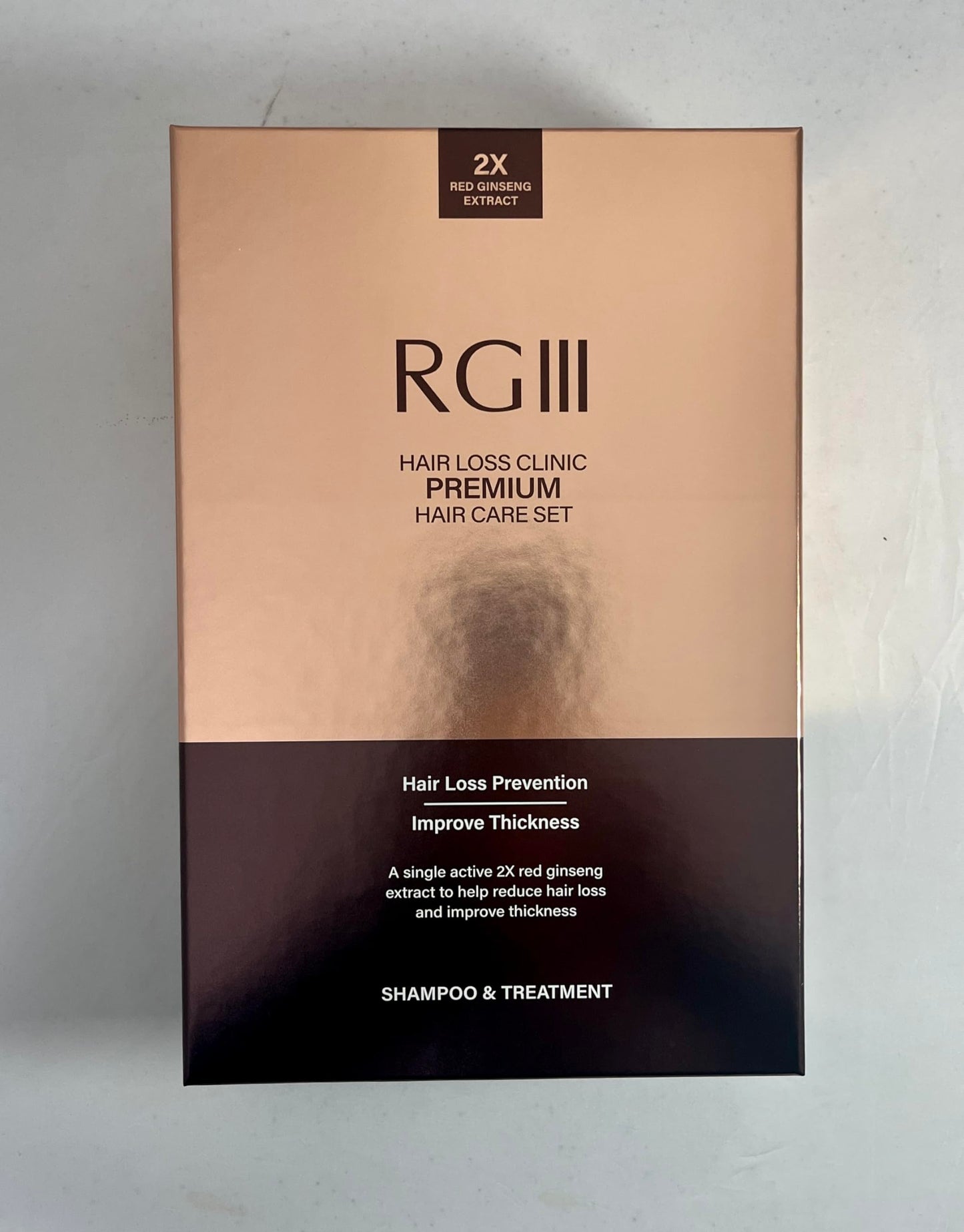 RGIII RG3 PREMIUM SHAMPOO AND TREATMENT SET 2X RED GINSENG HAIR LOSS PREVENTION