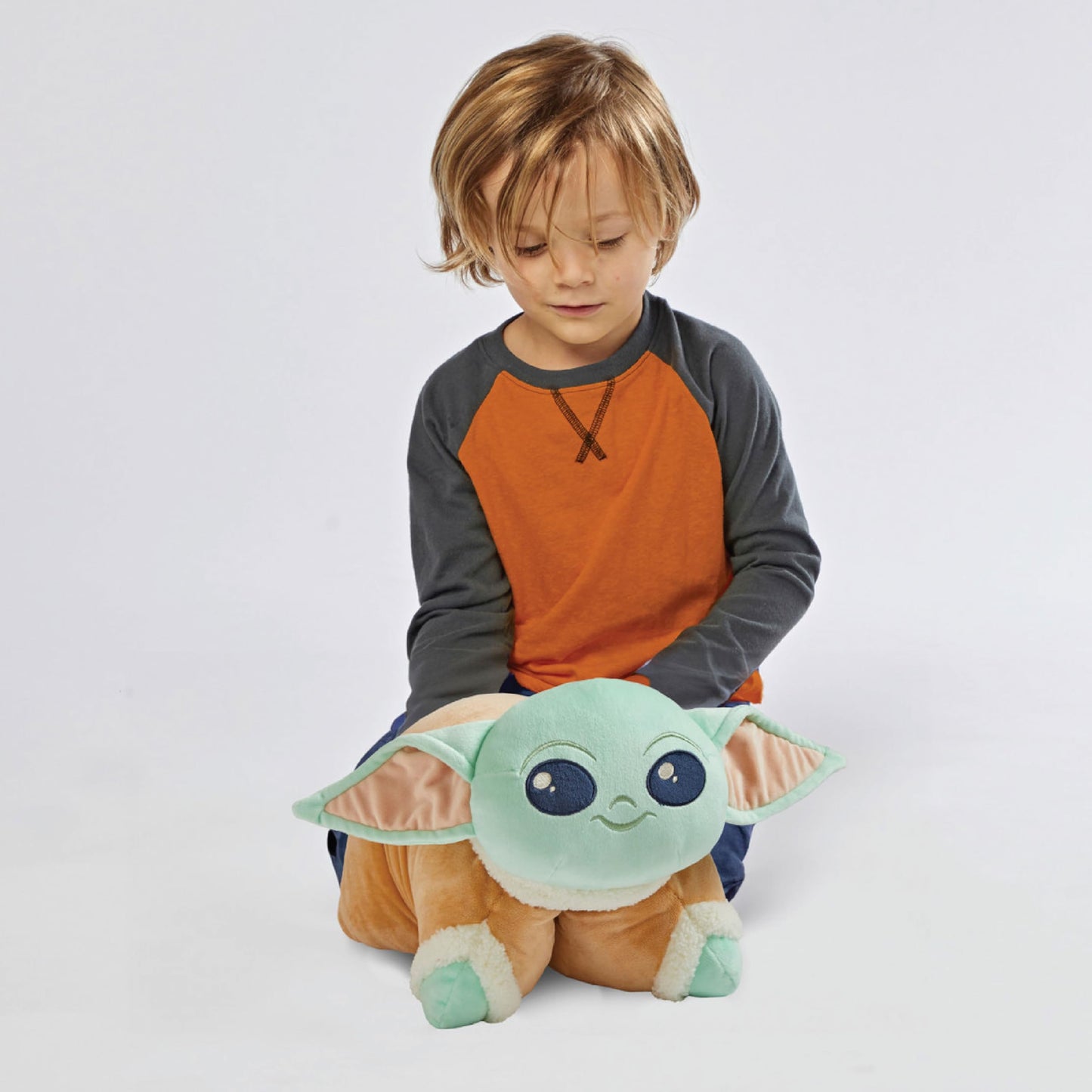 Disney Large Baby Yoda Plush 18 Inch Soft Cozy Stuffed Animal Cuddle Companion for Kids and Adults