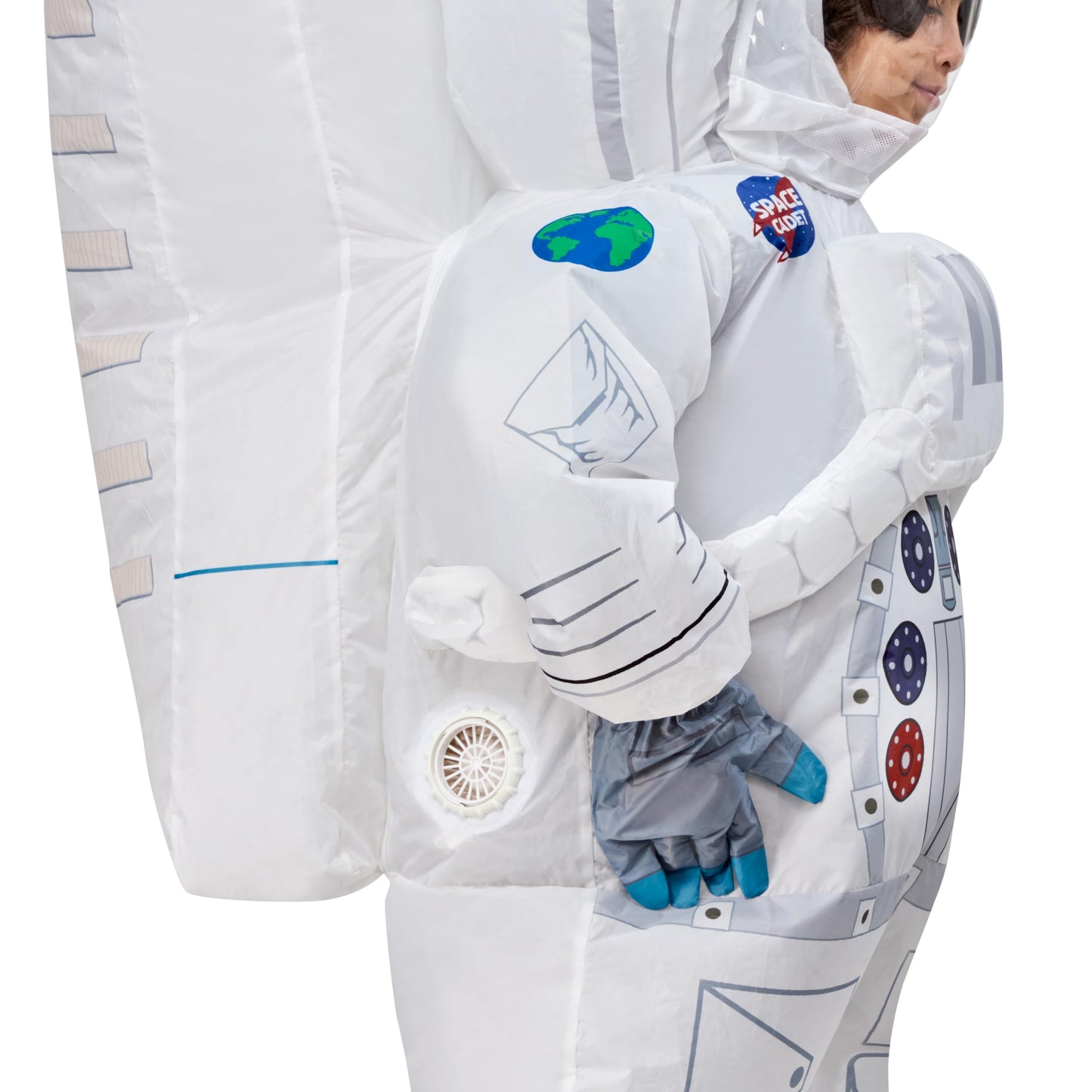 Rubies Astronaut Inflatable Costume for Kids, Unisex One Size