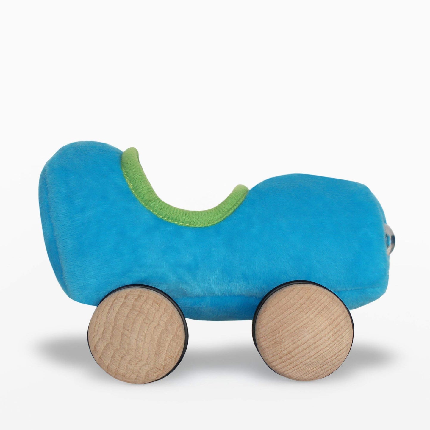 YOTTOY Richard Scarry Collection | Lowly Worm Soft Toy with Busytown Applecar – 2 in 1 Toy