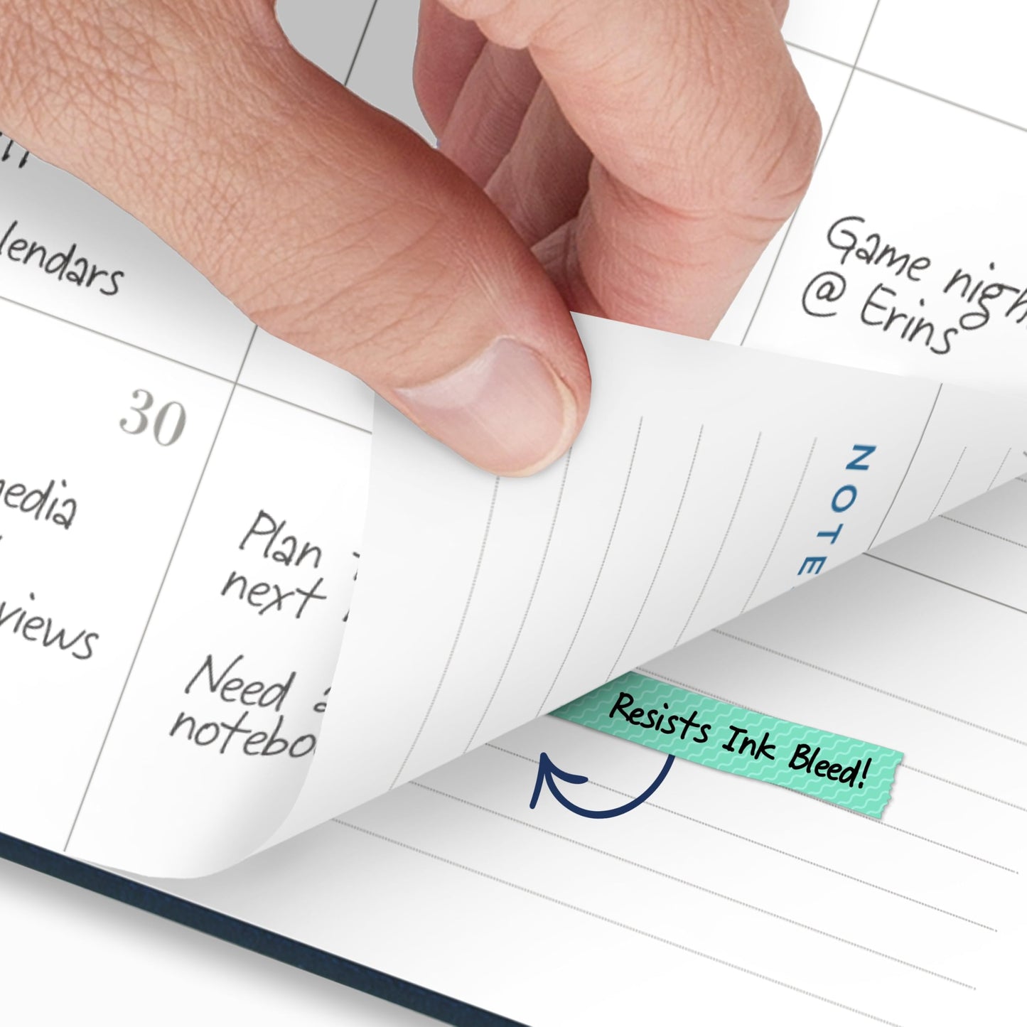 AT-A-GLANCE Planner 2026-2027 Weekly & Monthly Academic 13-Month July-July, 8-1/2" x 11", Signature, Navy (YP905A20)