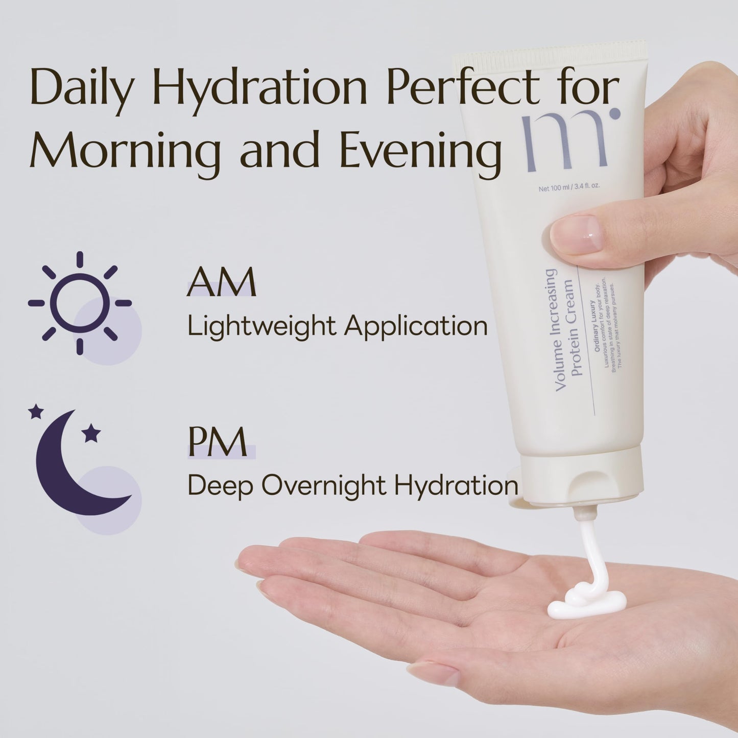 molvany Face Moisturizing Volume Impact Protein Cream 100ml/3.38 fl.oz
