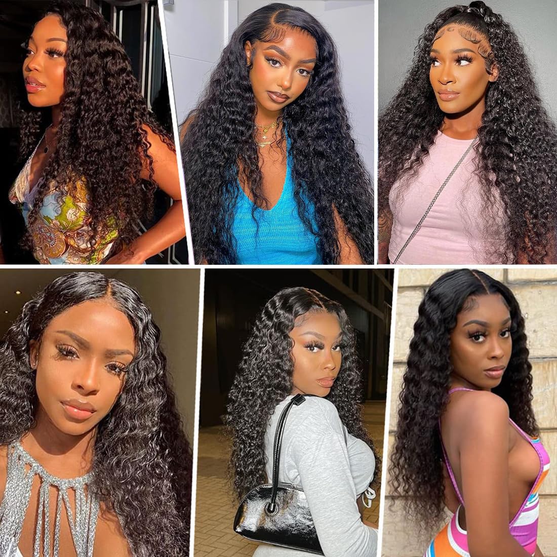 Zumuer 26 Inch 13x6 Deep Wave Lace Front Wigs Human Hair deep wave frontal wig 13x6 HD Lace Front Wigs Human Hair Pre Plucked with Baby Hair Virgin Human Hair Wig for Women Natural Color Glueless Wig