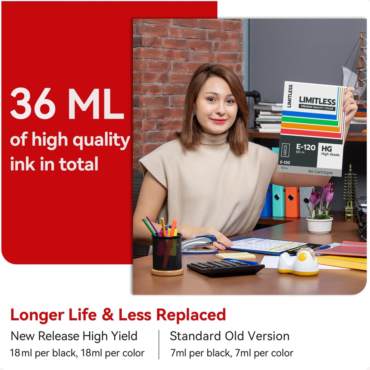 260XL 261XL Ink Cartridge Replacement for Canon 260 261 Ink Cartridges Compatible for Canon Pixma TS6420a TS6420 TS6400 TR7020a TS5320 TR7000 TS5300 TR7020 TR7022 TR7022a Printer, 1 Black 1 Color