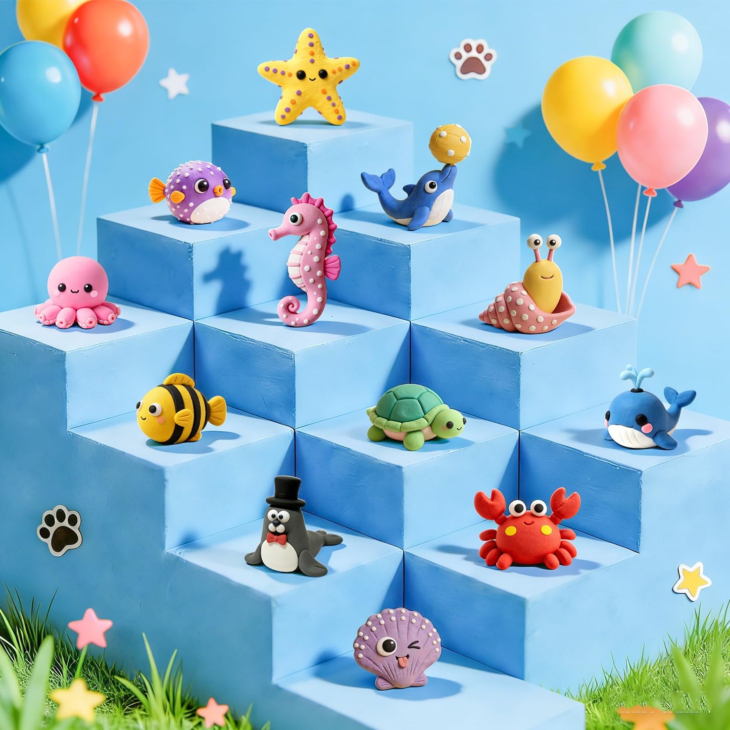 Air Dry Clay Kits,Home Party Favors for Boys & Girls