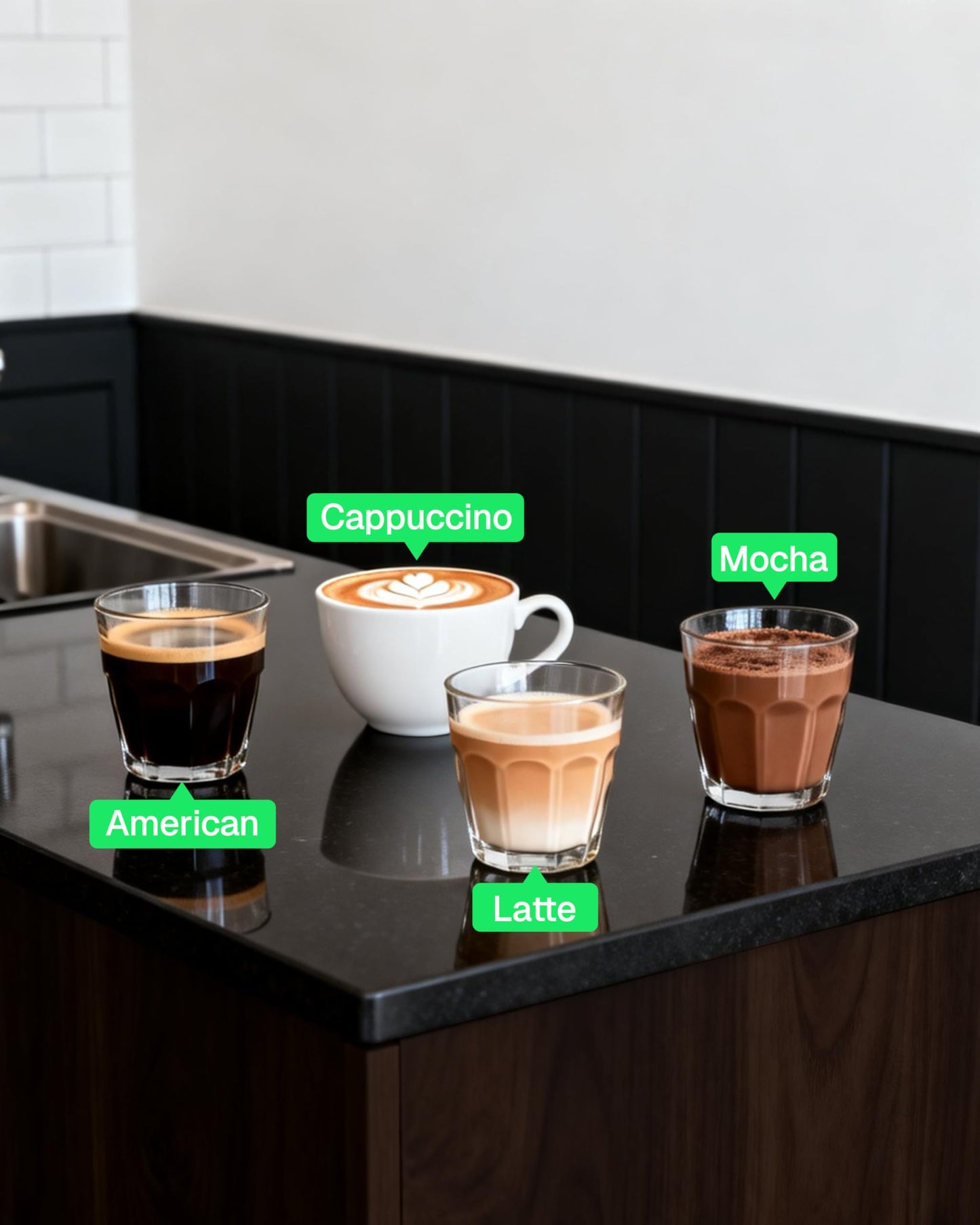 HBN Espresso Machine, 3.5Bar Cappuccino & Latte Maker, 2-4 Cup Stainless Steel Coffee Machine with Milk Frother, 800W Espresso Machine Maker with Steamer, Compact Coffee Maker for Home and Office
