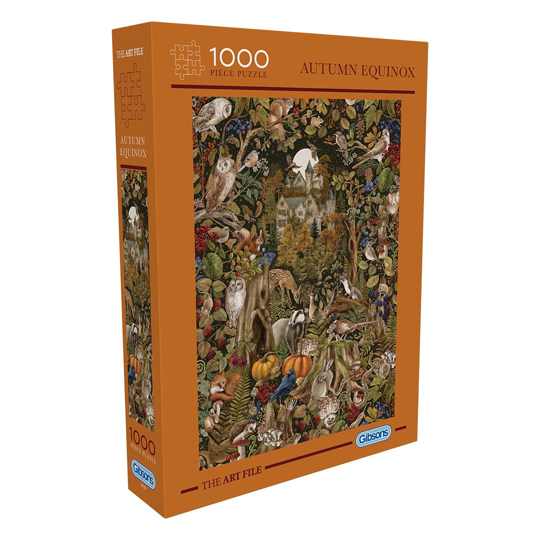 Gibsons Witchcraft 1000 Piece Jigsaw Puzzle for Adults – Magical Mystical Fantasy Scene with Potions & Spellbooks The Art File Collection – Premium Sustainable Puzzle Made in America