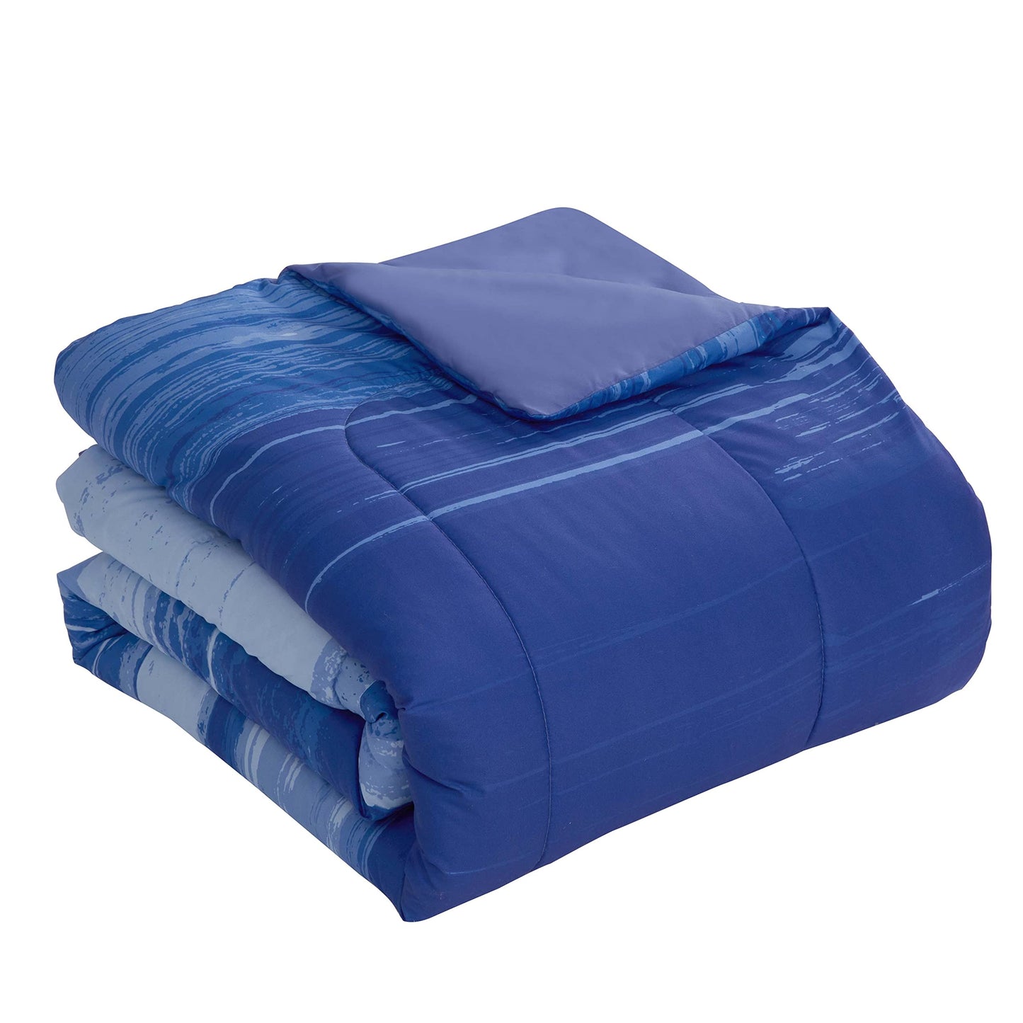 Sweet Home Collection 5 Piece Comforter Set Bag Solid Color All Season Soft Down Alternative Blanket & Luxurious Microfiber Bed Sheets, Siena, Twin