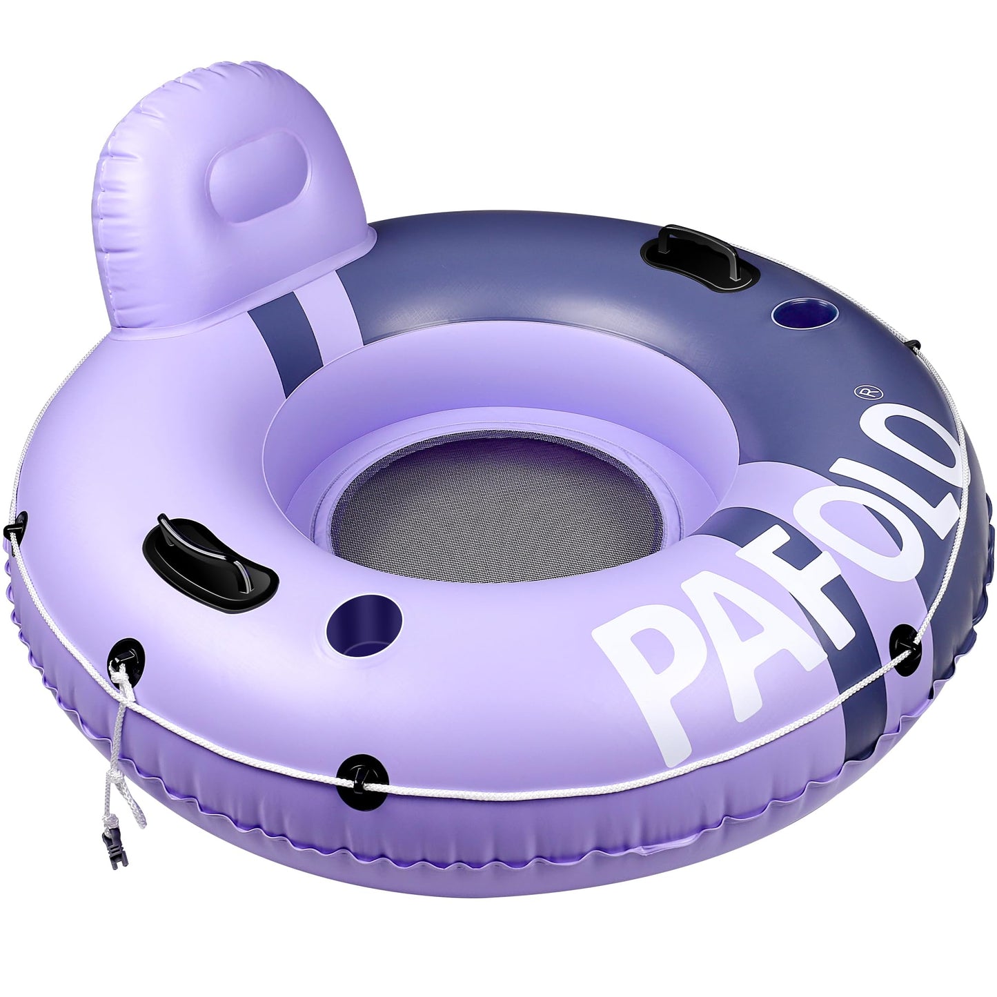 River Tubes for Floating Heavy Duty, Pool Float Adult, 45" Inflatable Float Tube for Beach Lake Rafting, River Floats with Mesh Bottom