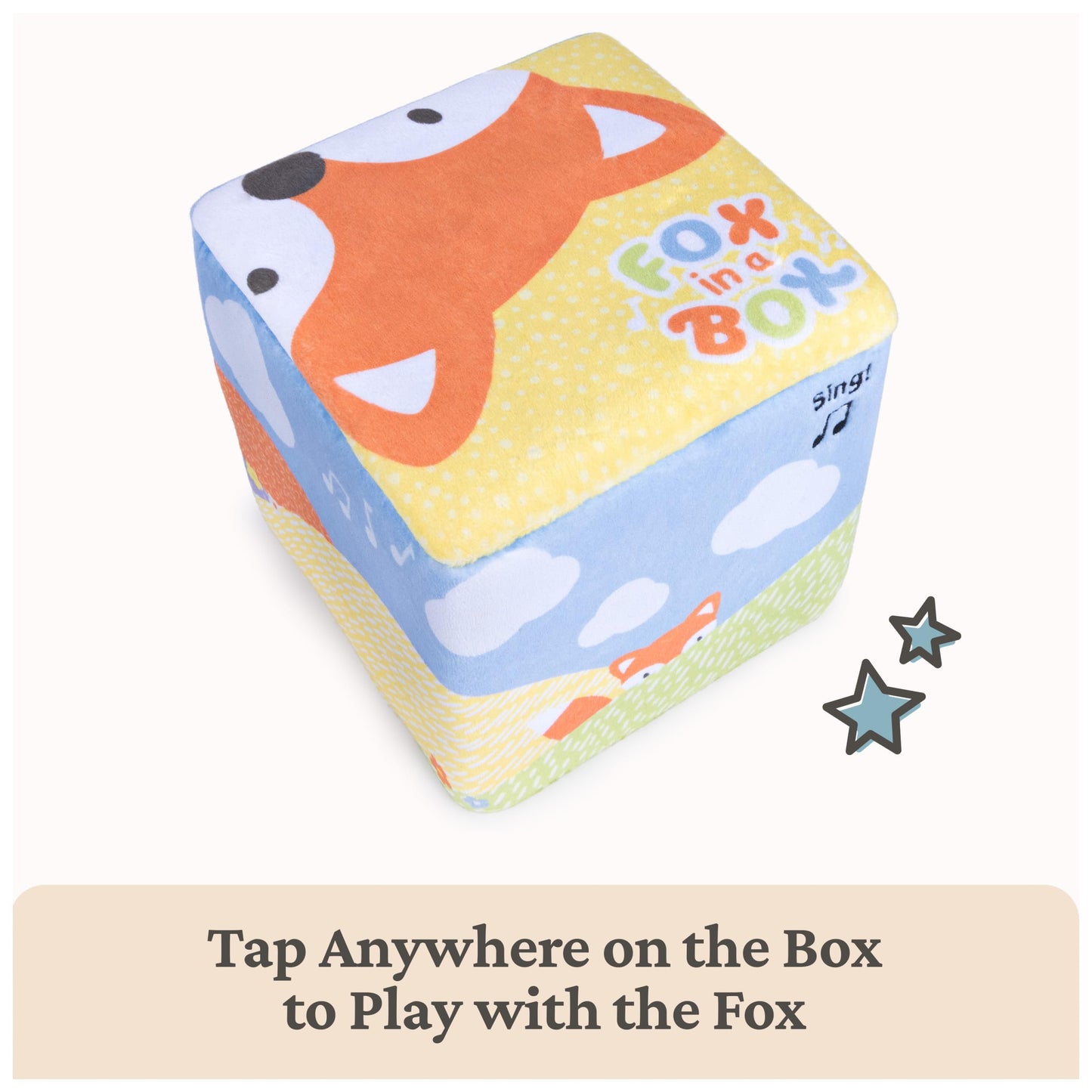 Baby GUND Fox in a Box, Animated Plush Activity Toy for Babies and Infants, Ages 0 and Up, Multicolor
