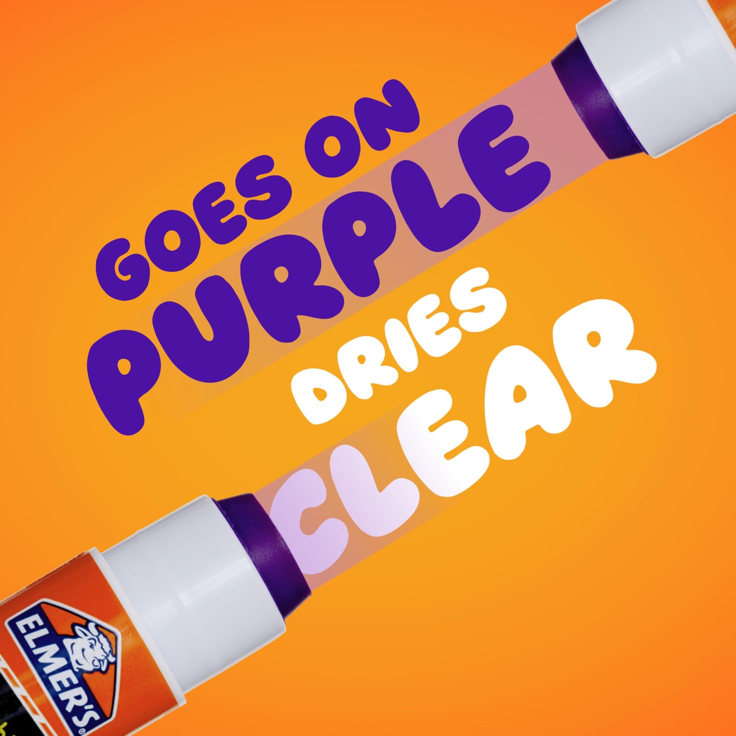 Elmer's Disappearing Purple School Glue Sticks, Washable, 22 Grams, 30 Count - Classroom Essentials, Arts & Crafts, #1 Teacher Brand