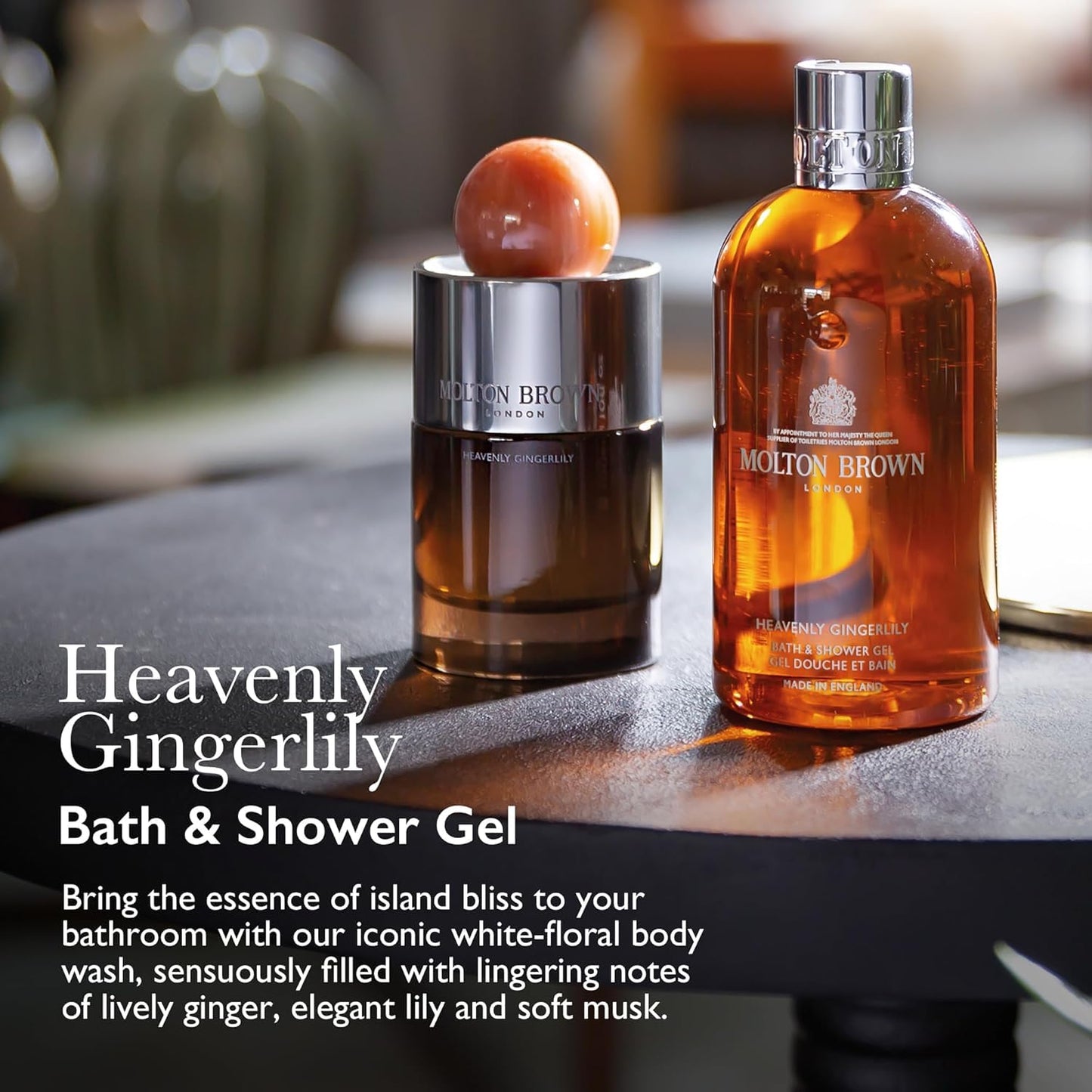 Molton Brown Heavenly Gingerlily Bath & Shower Gel Refill 400 ml