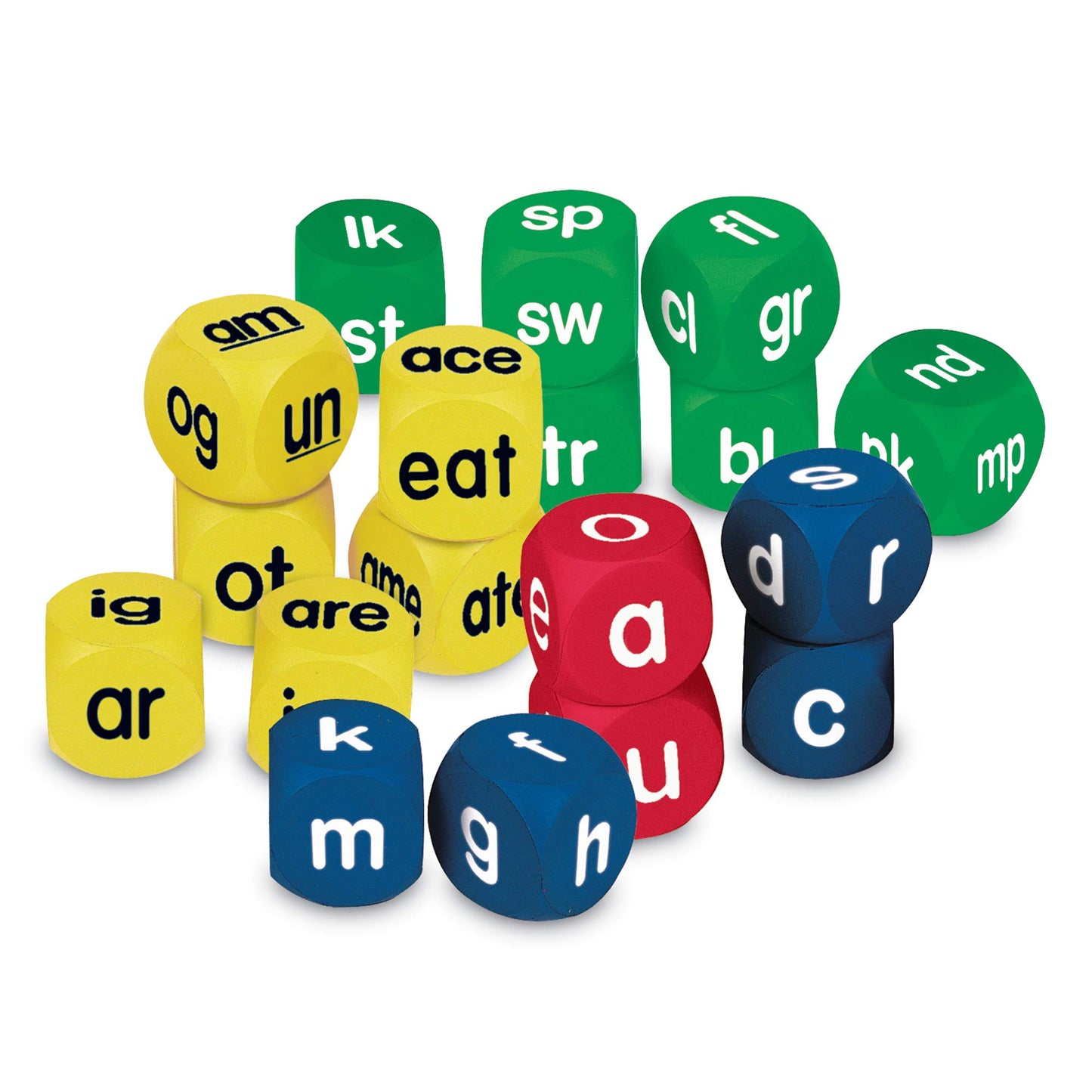 Learning Resources Phonics Cubes Class Set, Set of 18, LER0589