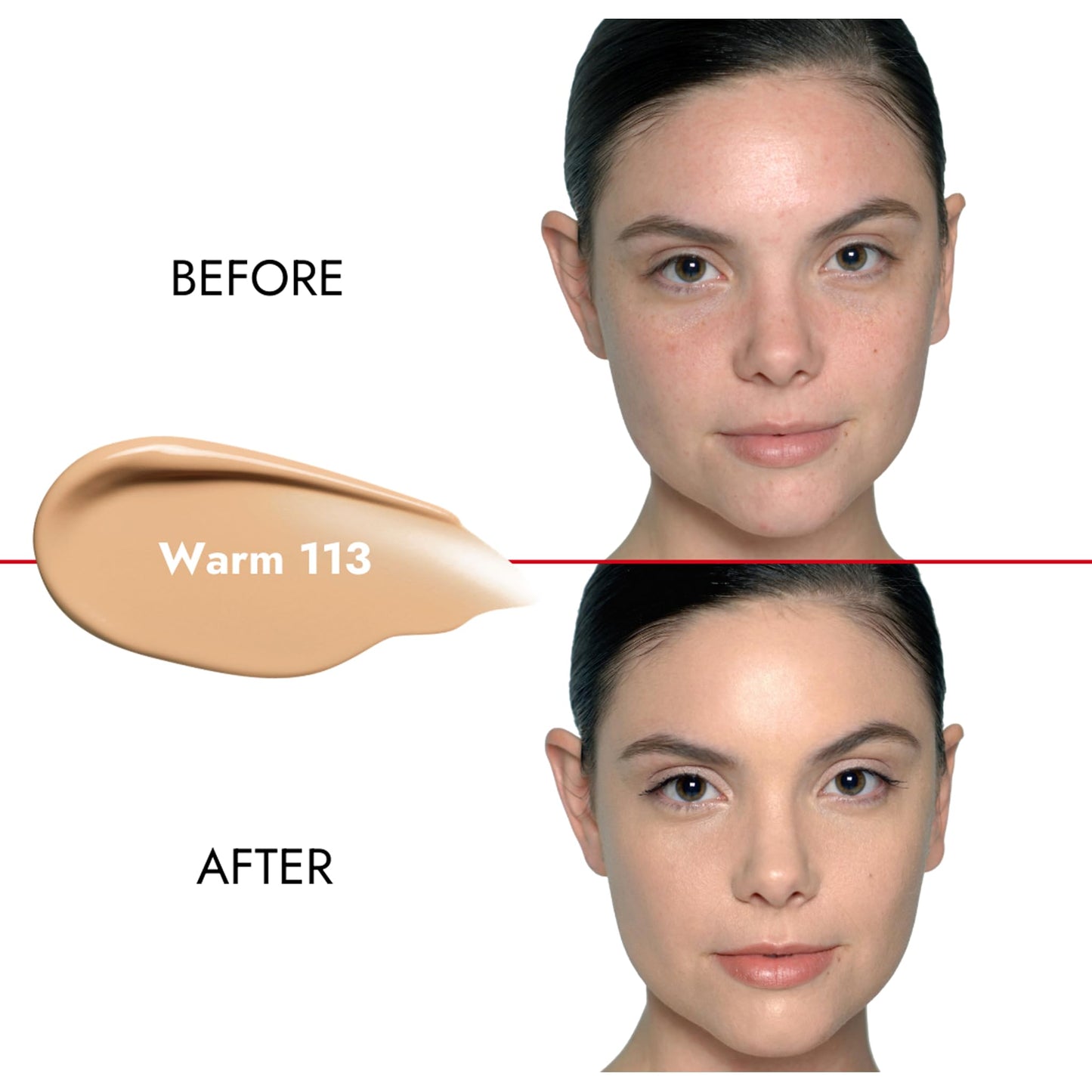 Koh Gen Do's Radiant Perfection Smooth Skin-like Finish Moisture Foundation: Flawless, Perfect Tone Match, Buildable Coverage, and Plant-Powered Elegance, Warm 113, 0.71 oz.