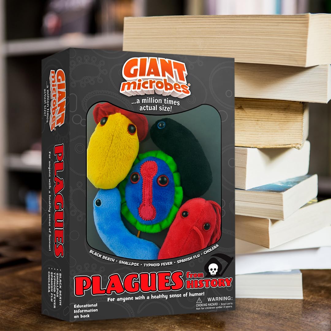 GIANTmicrobes Themed Gift Box - Plagues from History
