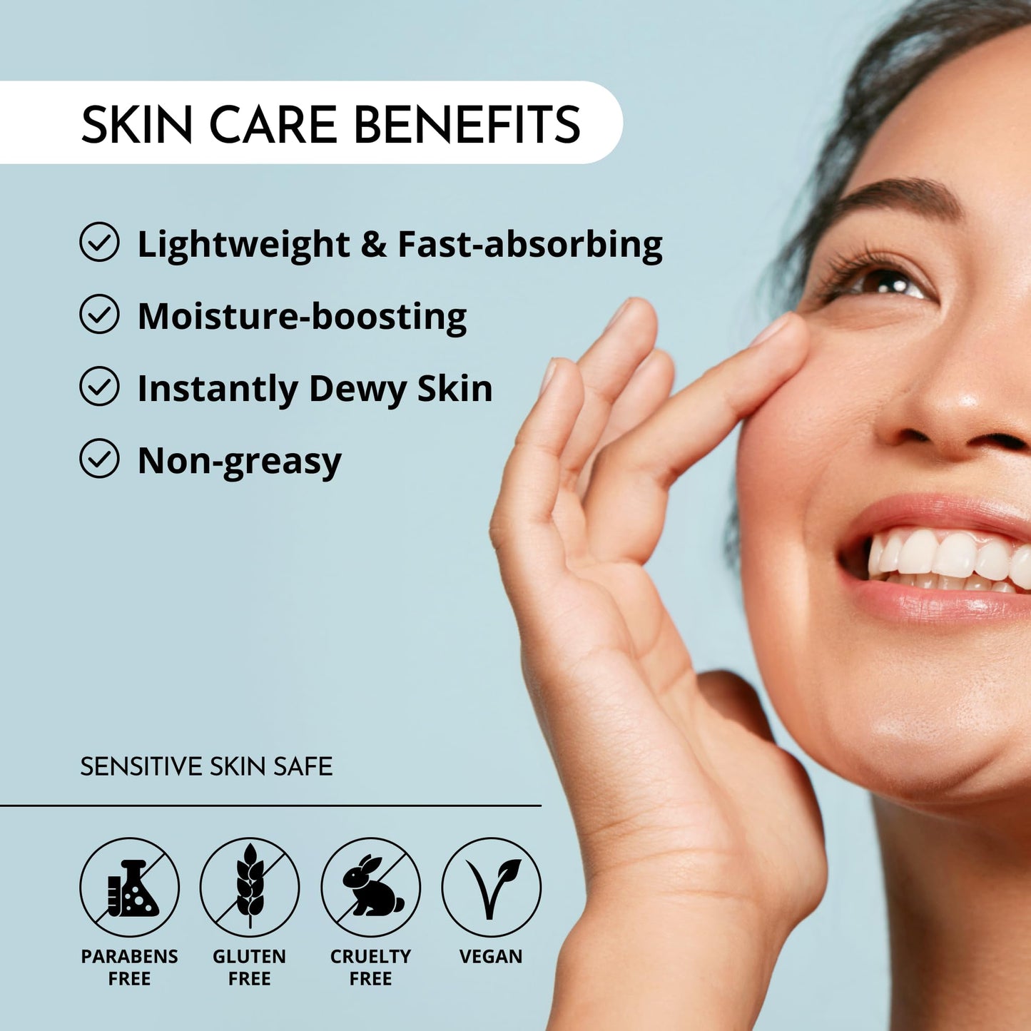 MAELOVE Hydrator Hyaluronic Acid Serum w/Vitamin B5, Lightweight & Non Greasy Formula w/Panthenol & Resveratrol for Ultimate Hydration & Youthful Dewy Glow, Reduces Fine Lines & Wrinkles, USA Made