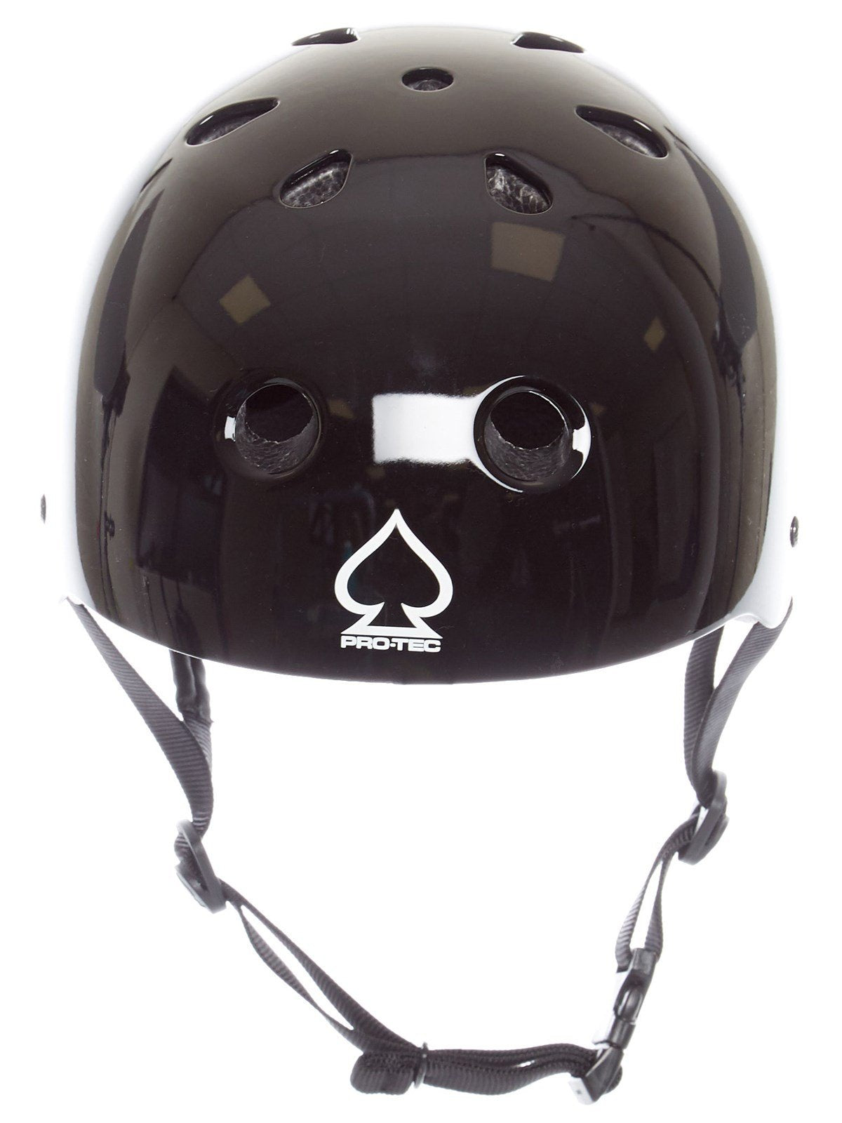Pro-Tec Classic Certified Skateboard Helmet, Ideal for Skateboarding, Bicycling, BMX and Roller Skating, – X-Large – Black Gloss