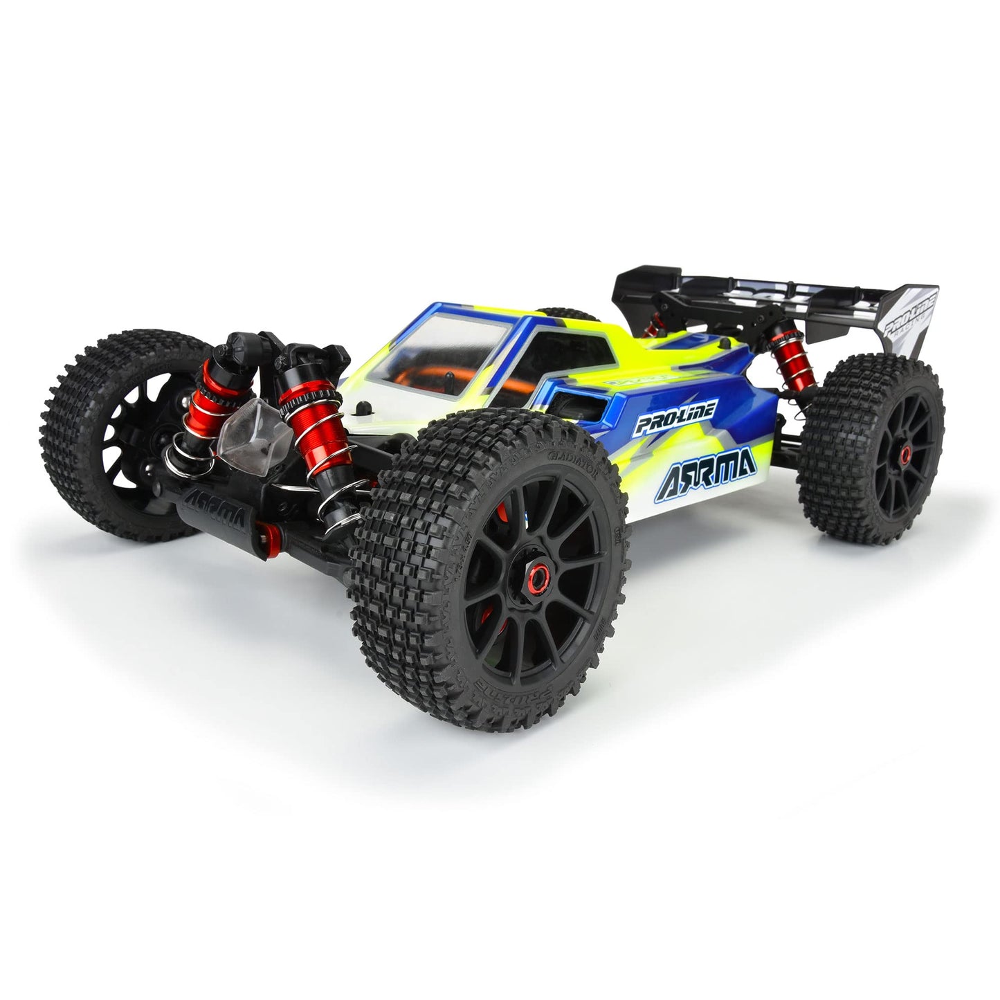 Pro-line Racing 1/8 Gladiator M2 Fr/Rr BgyTire MTD Blk Mach 10 2 PRO907421 RC Tire