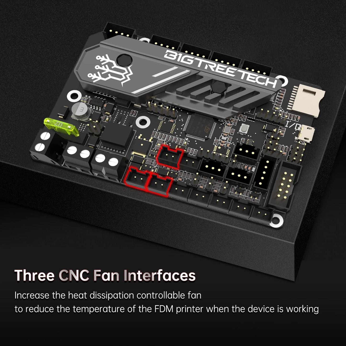 BIGTREETECH SKR Mini E3 V3.0 Control Board with TMC2209 UART Stepper Driver New Upgrade 32Bit 3D Printer Silent Board for Ender-3, Ender3 Pro, Ender-3 V2 3D Printer