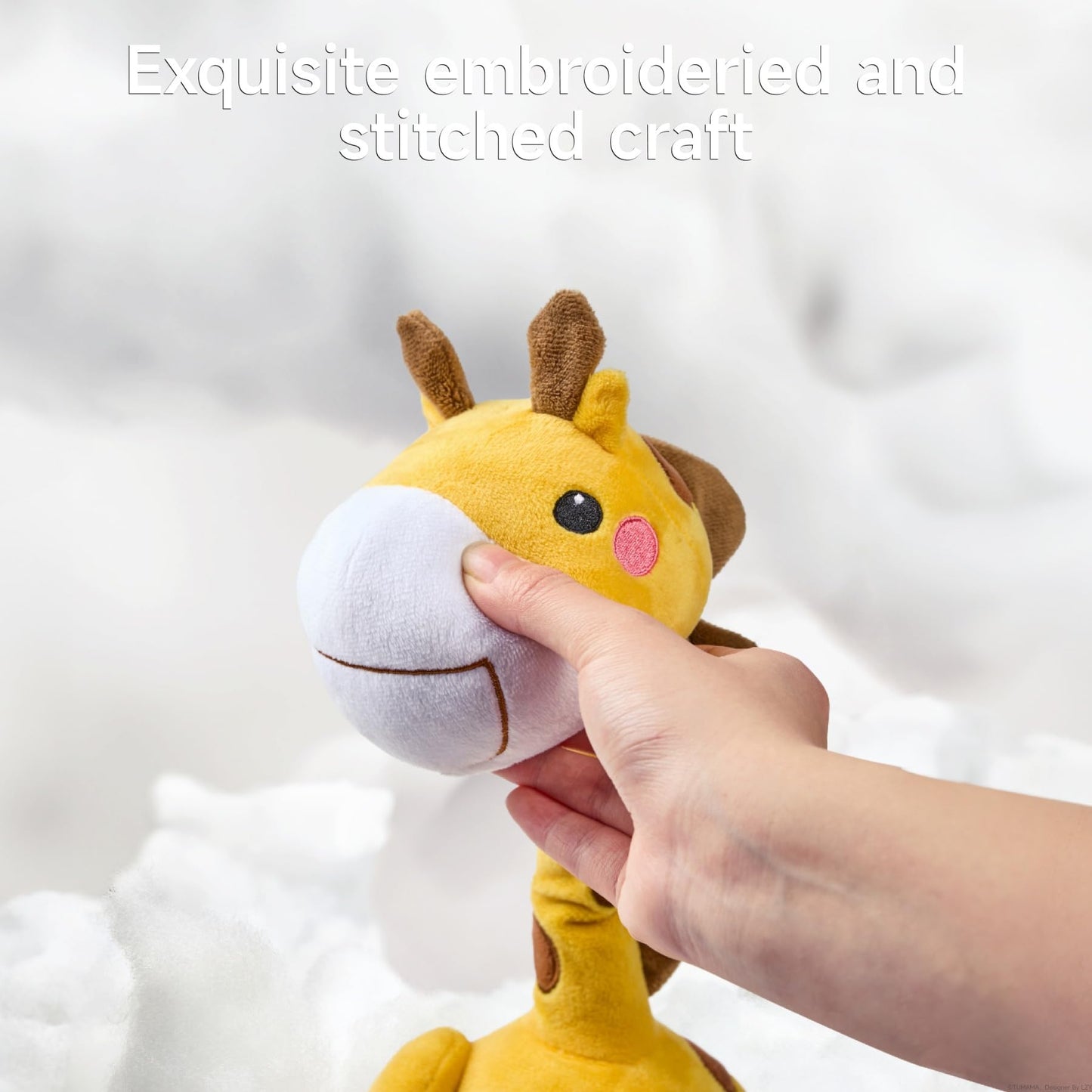 TUMAMA Dancing Talking Giraffe Toy, Mimicking Twisting Electronic Soft Plush Giraffe Toy with Record & Repeating What You Say, Singing Interactive Baby Toy for Boys Girls Kids Gifts