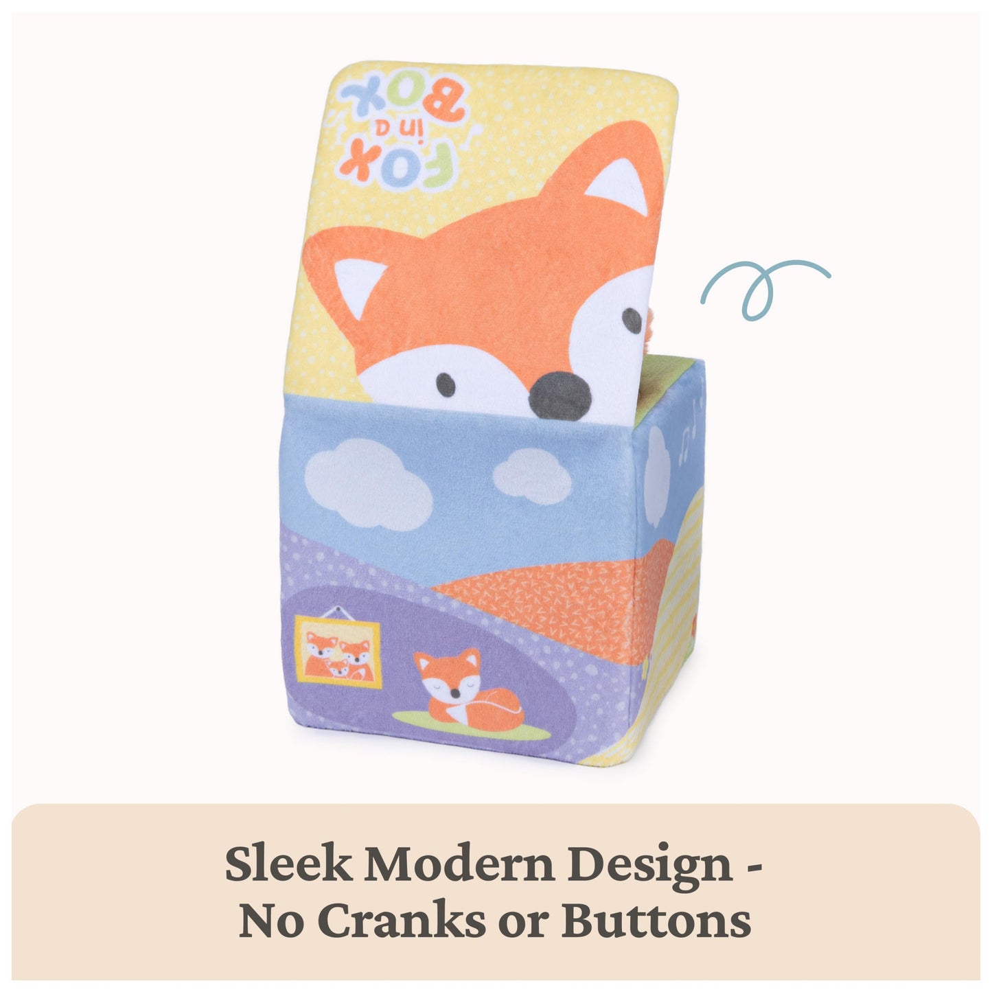Baby GUND Fox in a Box, Animated Plush Activity Toy for Babies and Infants, Ages 0 and Up, Multicolor
