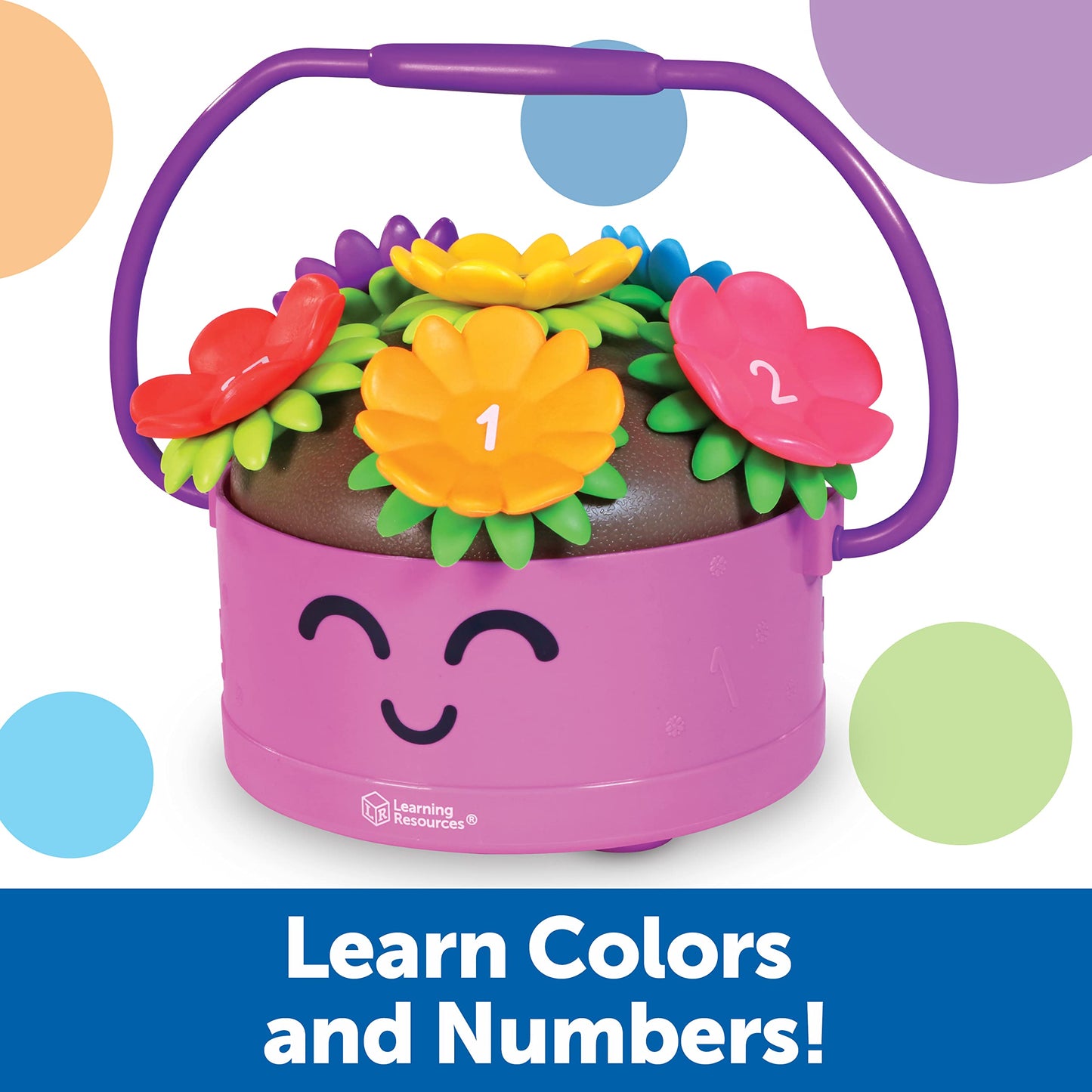 Learning Resources Fine Motor Flowers, Multicolor