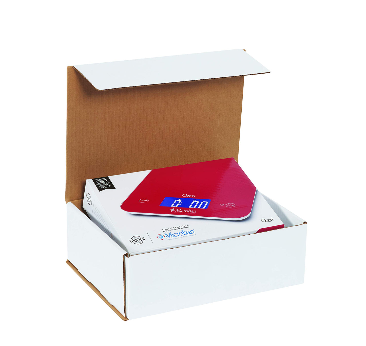 BOX USA BM851 8"L x 5"W x 1"H, White (Pack of 50)