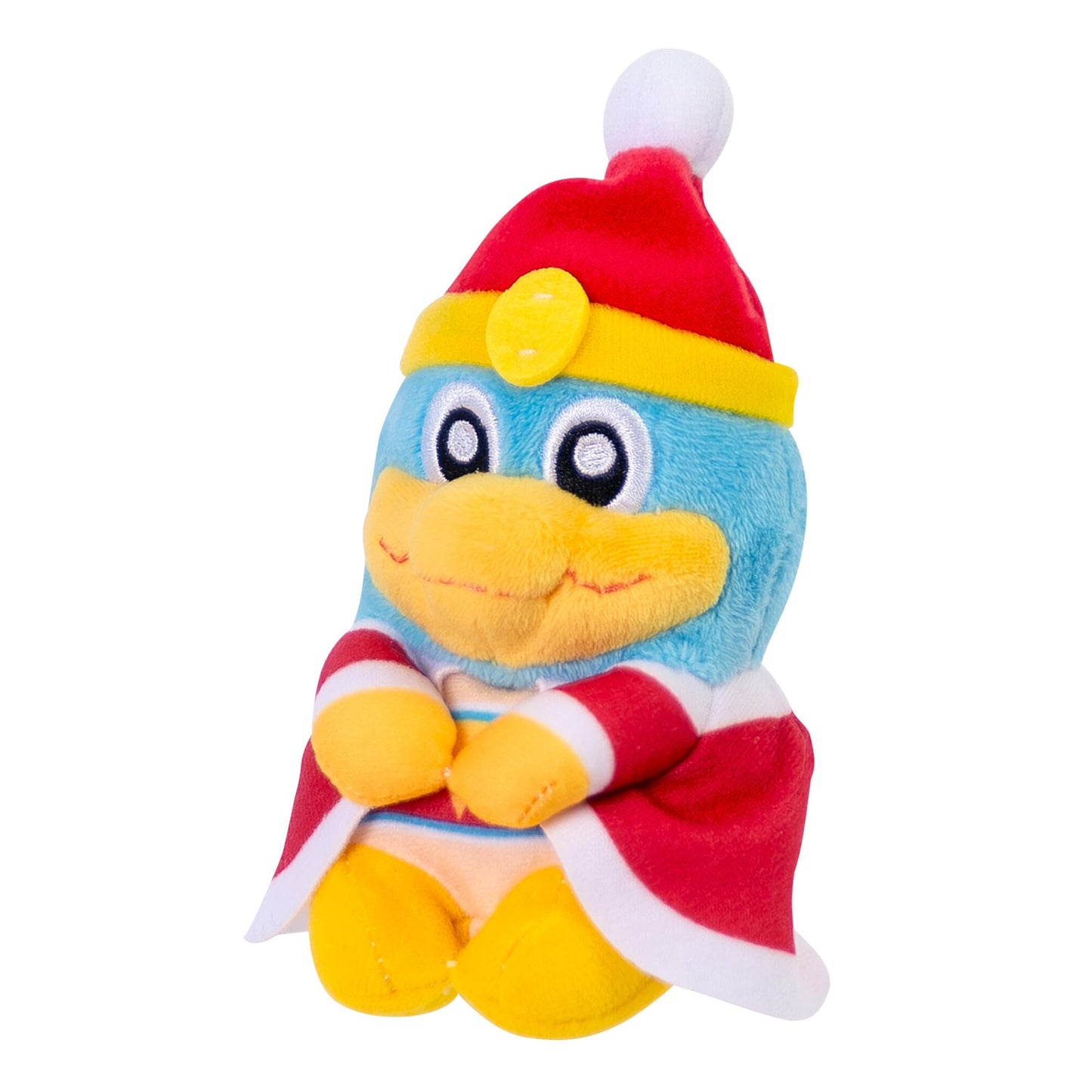 Tomy Chokkori San Kirby Mini Plush Toys - 4-Pack with Kirby, Waddle Dee, Meta Knight & King Dedede - Mini Gaming Desk Decor - Easter Basket Stuffers for Gamers - Ages 6+