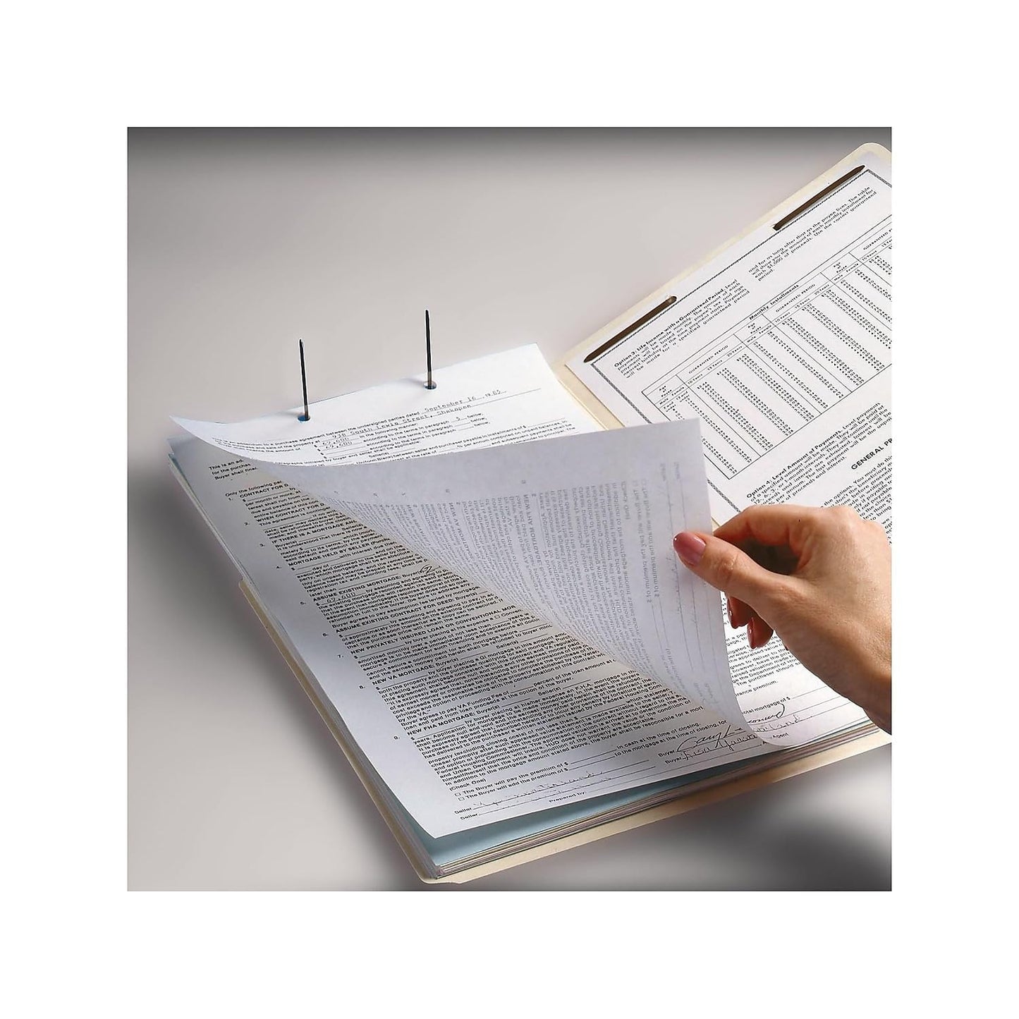 Smead End Tab Fastener File Folder, Shelf-Master Reinforced Straight-Cut, Legal Size, Manila, 50 per Box, 37115