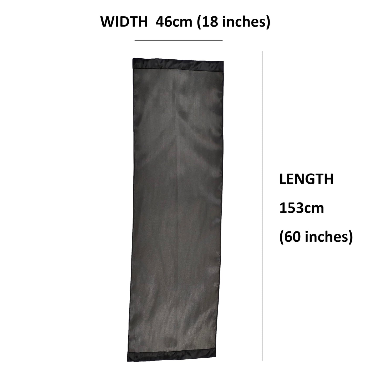 LED Light Up Coffee Table Runner - Fiber Optic Fabric Table Cloth Cover for Party Wedding Halloween Christmas (Black Fabric)