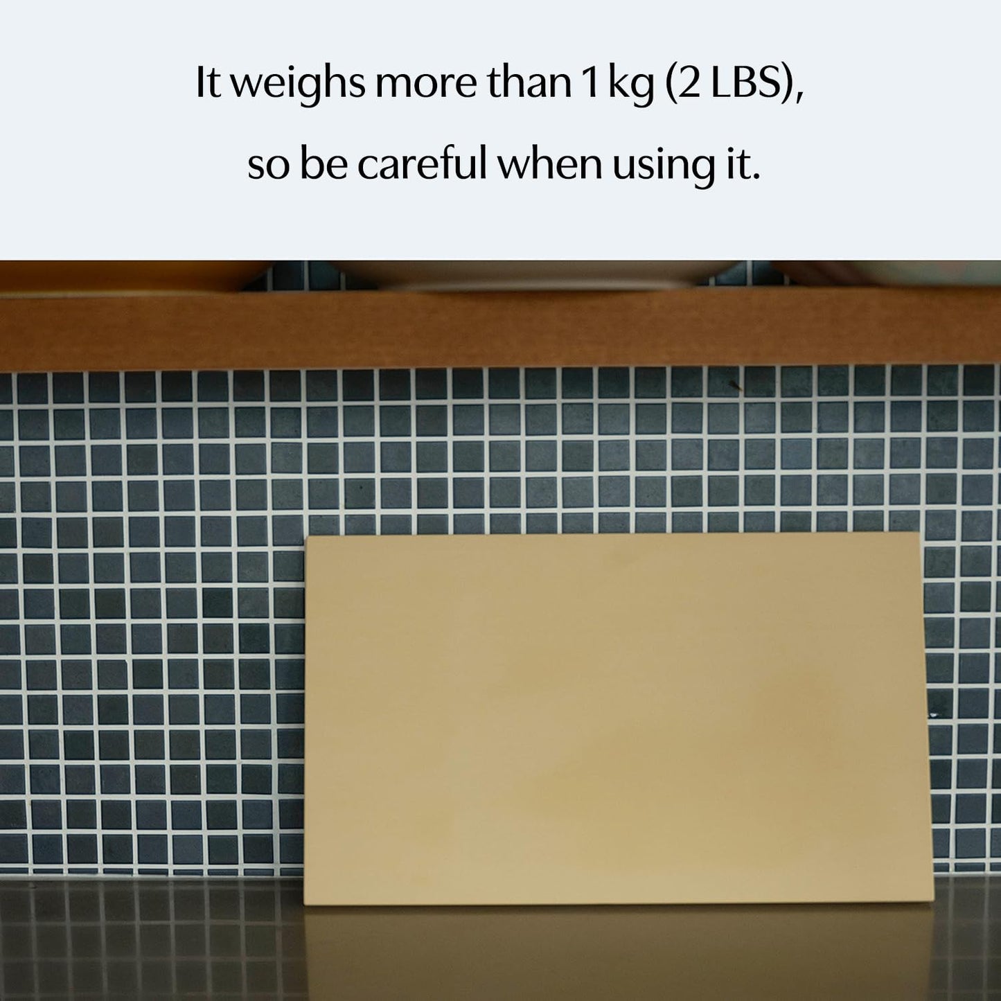 Asahi Cookin Cut Rubber Cutting Board, NE05102, Home Use, Made in Japan L 15.7 x 9.1 x 0.5 inches (40cm x 23cm x 1.3cm)