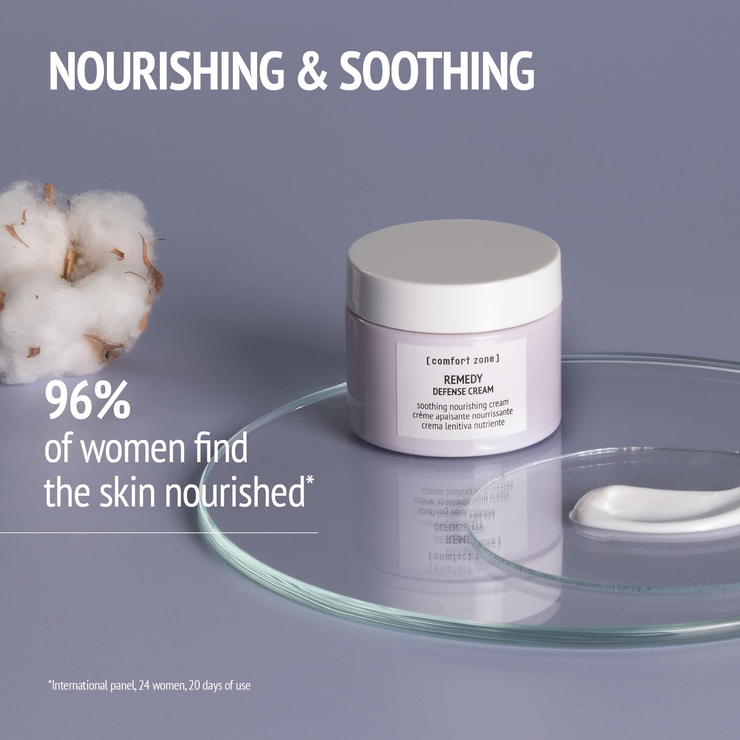 [ comfort zone ] Remedy Defense Cream | Soothing Nourishing Cream To Protect The Skin Barrier, Great For Sensitive Skin, 2.11 oz | 1 Piece