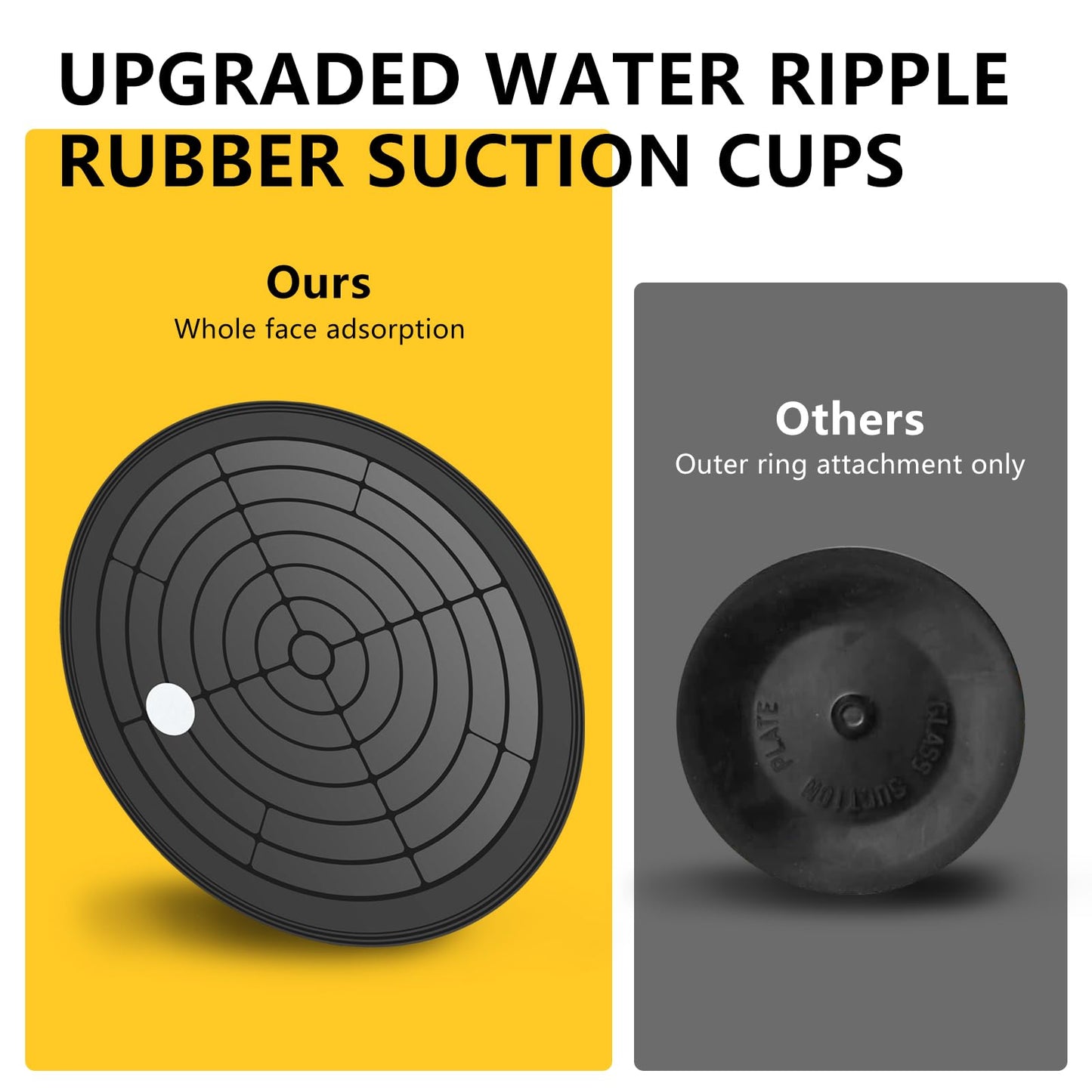 DOCXCDO Suction Cups for Glass,Vacuum Glass Suction Cups to Lift Large Glass,Max Load 880lbs Window Suction Cups Heavy Duty,Powerful Industrial Glass Suction Cup Handle for Glass,Tile, Granite