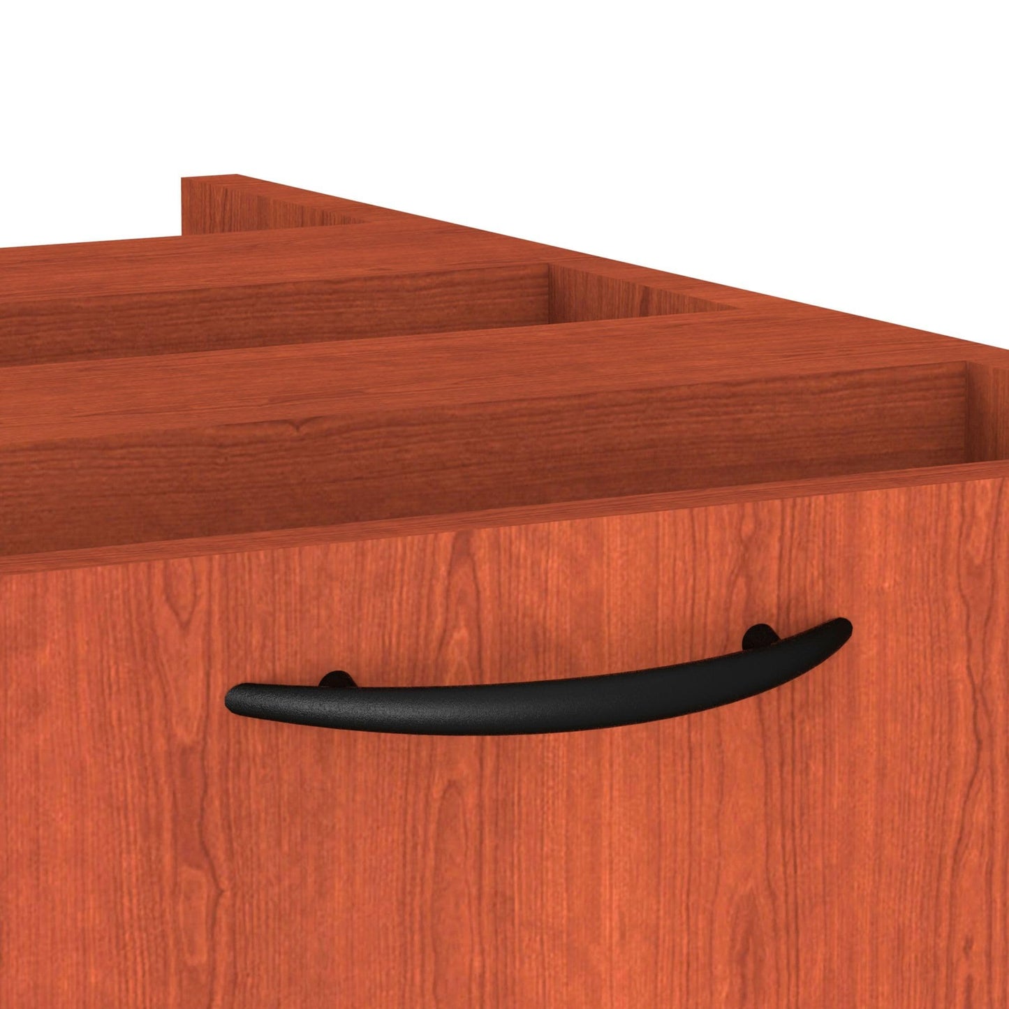 Alera Valencia Series 16 by 22 by 22-Inch 3/4 Box and File Pedestal, Medium Cherry