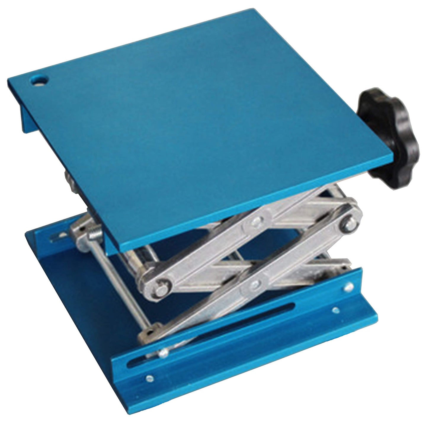 OESS Lift Table Lab Stand Lifter Scientific Scissor Lifting Jack Platform 8''X 8'' Aluminium Oxide
