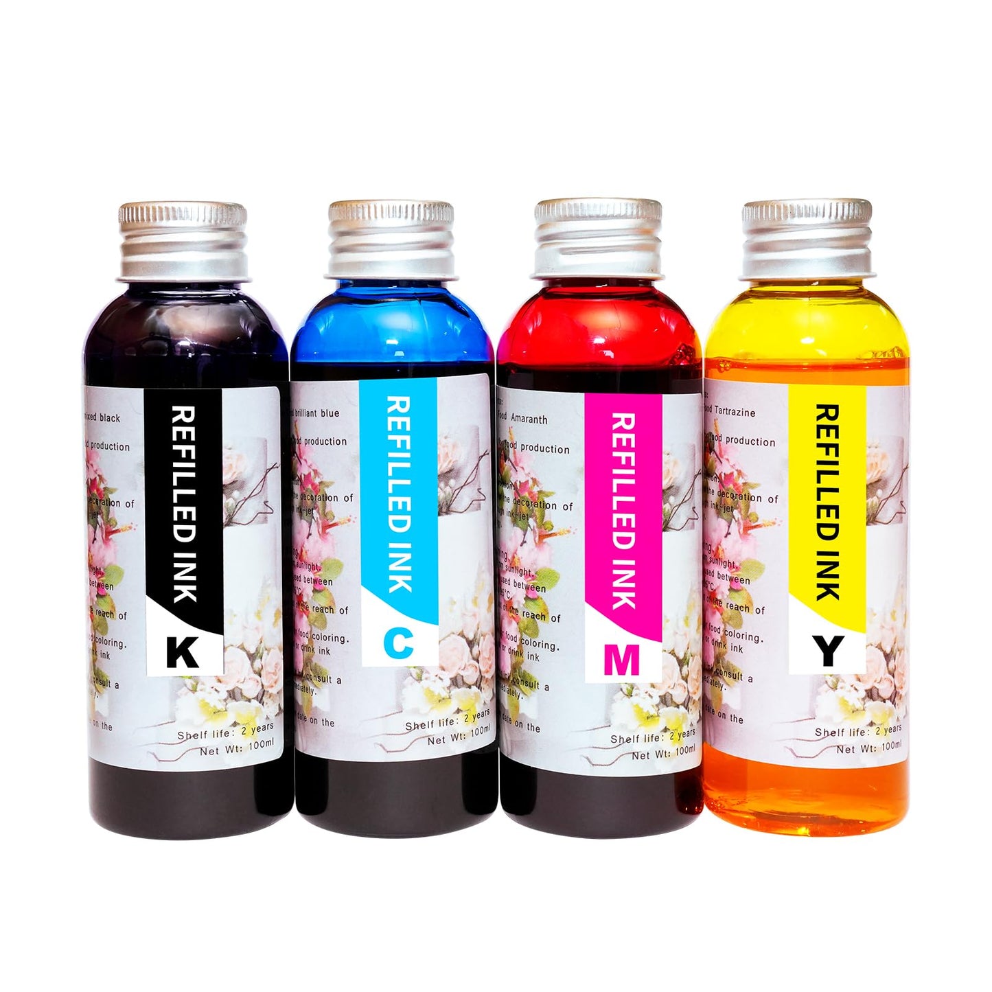 EDINCARTRA 4×100ML Ink Refill Kit Suitable for 280XL 281XL 250XL 251XL 270XL 271XL Compatible for PIXMA TS702a TR8620a TR8622a TS702 IX6820 TR6320 Printers