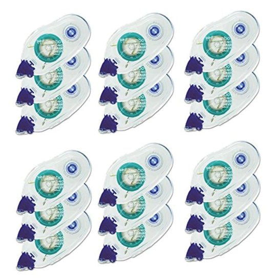 Bulk Buy: Tombow Mono Adhesive Refill Permanent Value Pack 3/Pkg 1/3" X 118 Total Ft. 62207 (6-Pack)