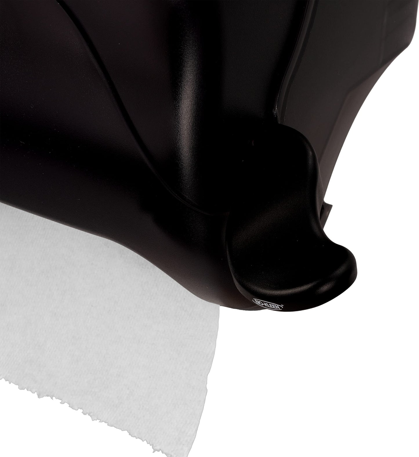 San Jamar Oceans Element Paper Towel Dispenser Fits All Core Sizes with Lever for Bathroom, Kitchens, and Restaurants, Plastic, 8.5 x 12.5 x 12.75 Inches, Black Pearl