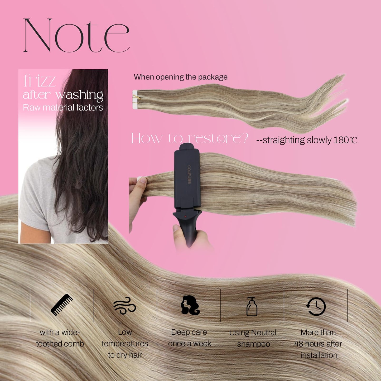Moresoo Tape in Human Hair Extensions 20 Inch Highlighted Hair Extensions Tape in Light Brown Highlighted with Blonde Tape in Hair Extensions Invisible Tape in Extensions Real Hair #P9A/60 20pcs 50g