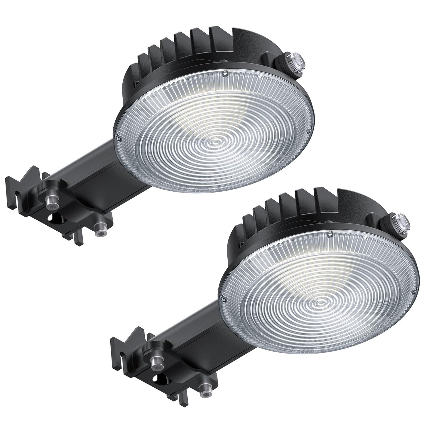 Olafus 170W LED Barn Light 2 Pack, Dusk to Dawn Outdoor Lighting with Photocell, 22000LM Brightness Area Street Outdoor Lights Fixture, IP65 Waterproof 6500K Daylight Exterior Security Flood Lights