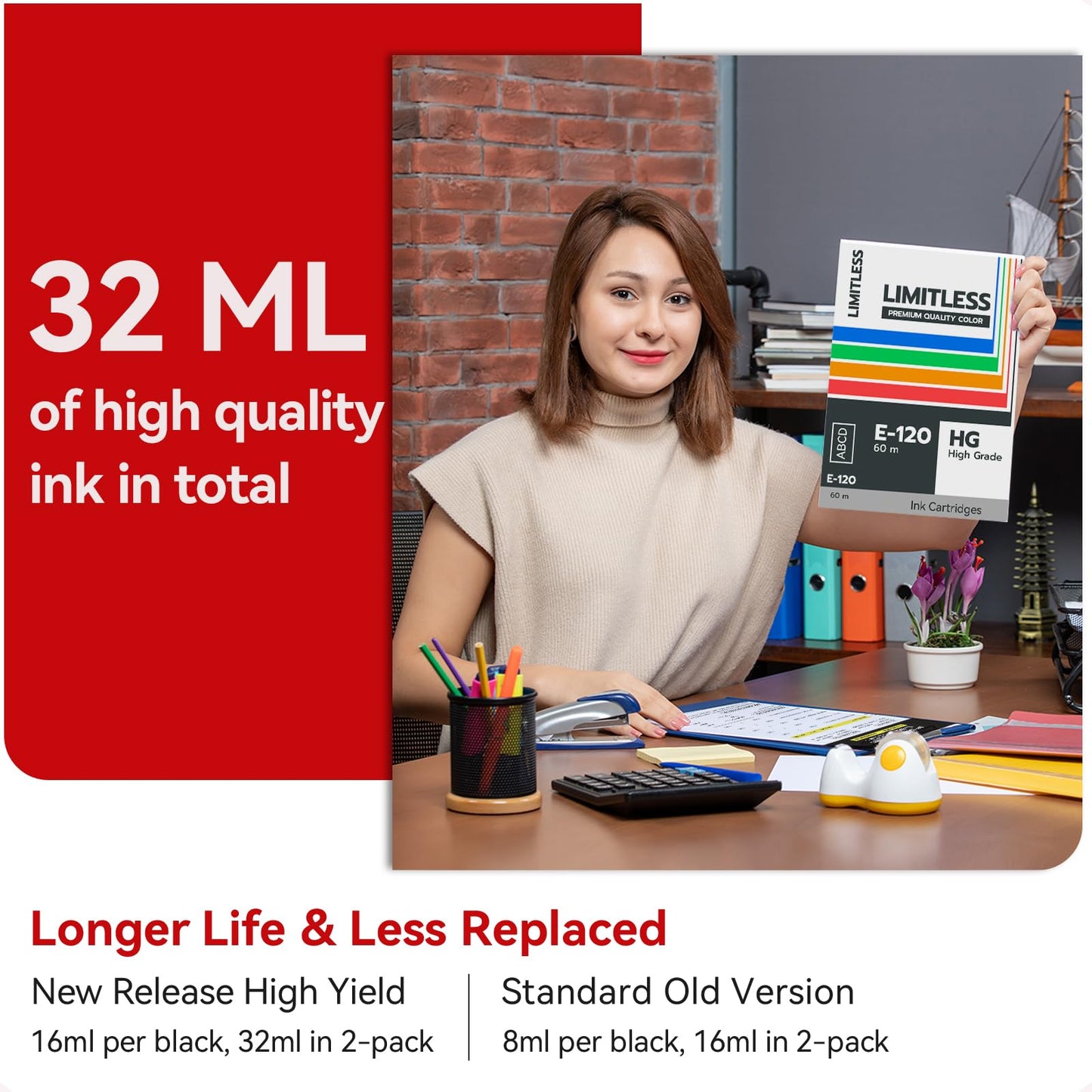 PG-275XL Black Ink Cartridges Replacement for Canon PG-275 Black Ink Cartridge 275 275XL Compatible for Canon TR4720 TS3722 TS3522 TR4700 TS3500 TS3700 TS3520 TS3720 TR4722 Printer
