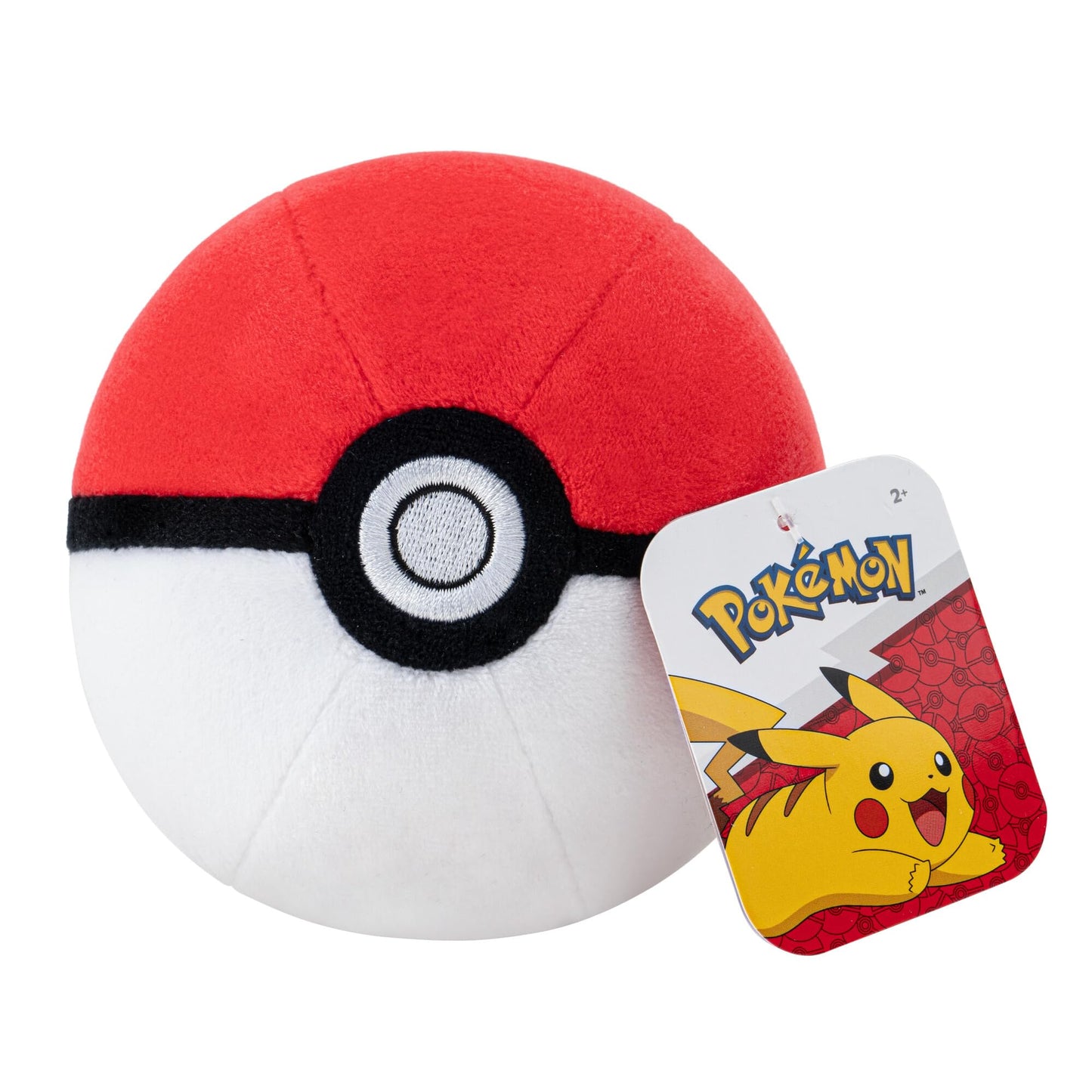 Jazwares Pokemon 5" Poke Ball Plush Toy