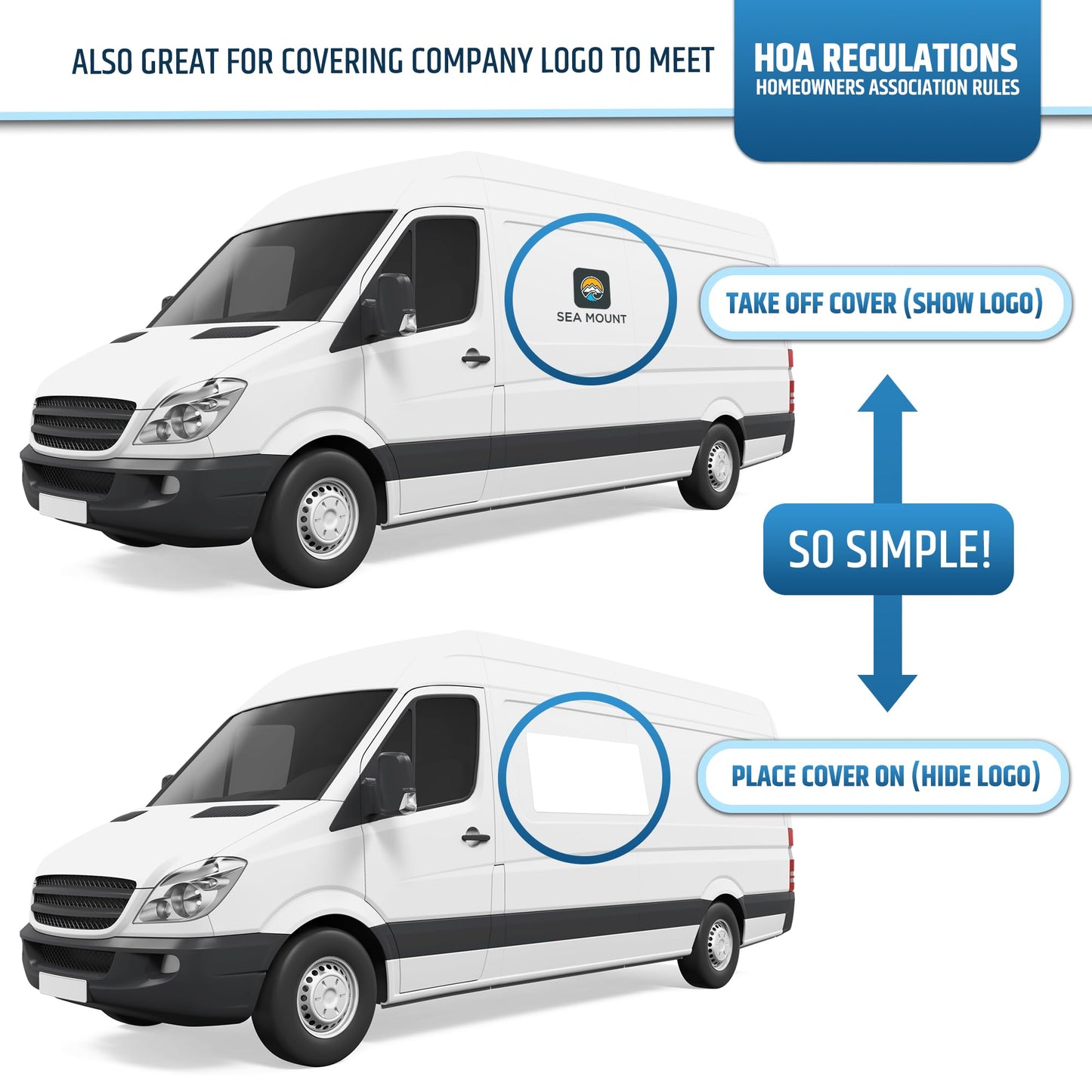 Premium Magnetic Car Signs (Blank) - Will Never Fly Off Your Vehicle/Truck Door (Upgraded Magnets) - Customize The Magnetic Sheets to Advertise Your Business | Flexible & Lays Flat | 24”X16” | 2 Pack