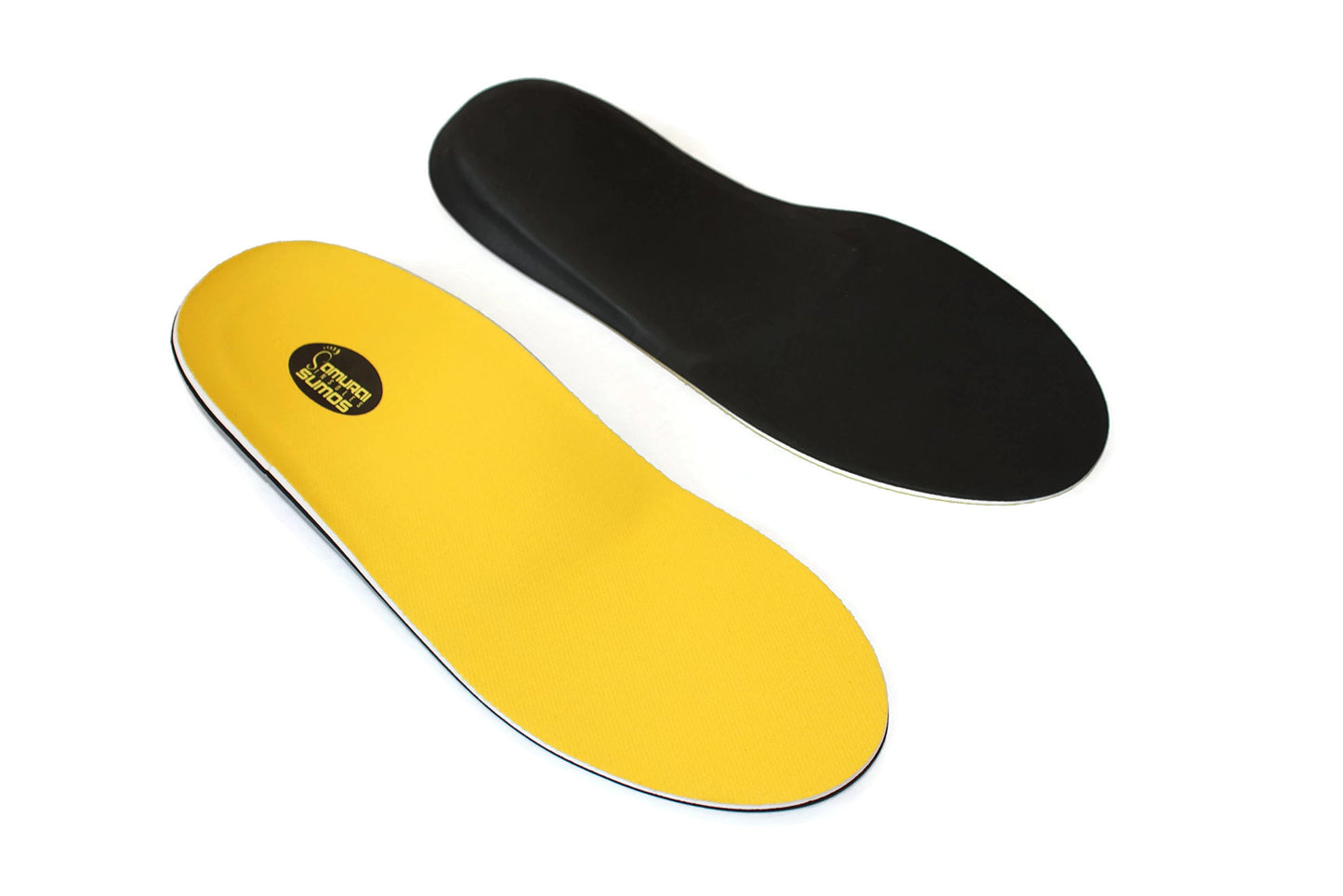 Samurai Insoles Sumos- Super-Padded Orthotics for Flat Feet- Perfect for Work Boots, Roomy Sneakers or Shoes (Mens 11-11 1/2 | Womens 13-13 1/2)