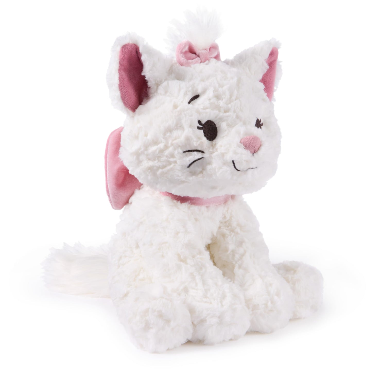 GUND Disney Official Marie Plush, Disney Cozys Collection, The Aristocats Toys, Kitten Stuffed Animal for Ages 1 and Up, White, 10”